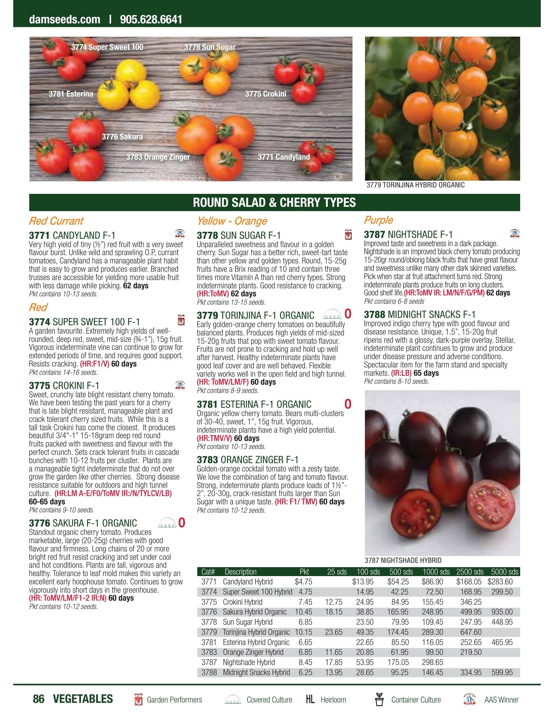 William Dam Seeds Annual Catalog Flyer January 1 - October 31, 2026