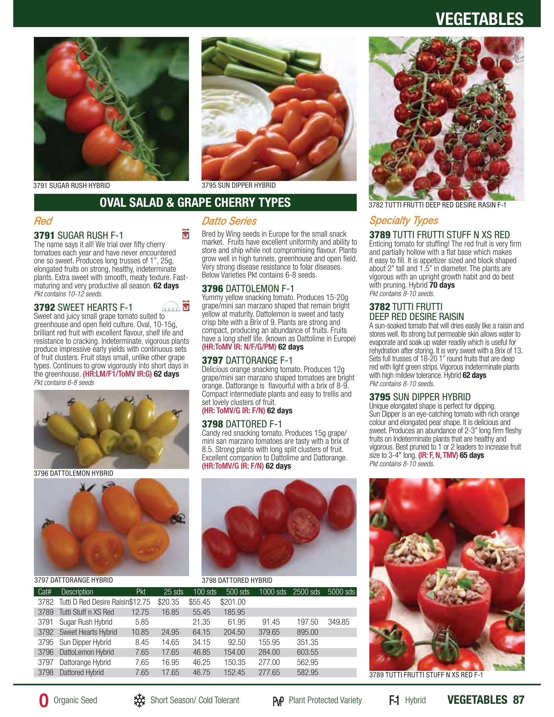 William Dam Seeds Annual Catalog Flyer January 1 - October 31, 2026