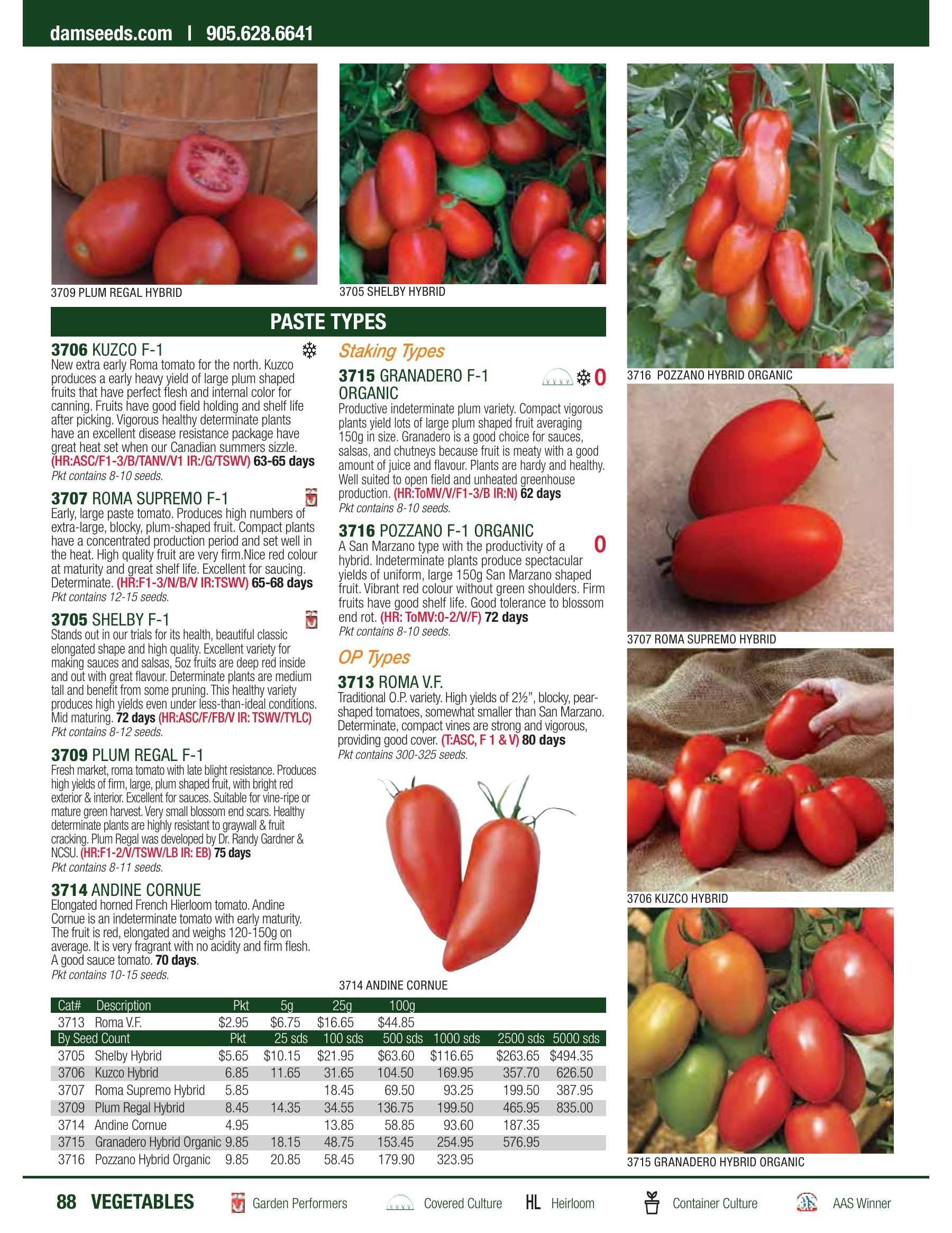 William Dam Seeds Annual Catalog Flyer January 1 - October 31, 2026