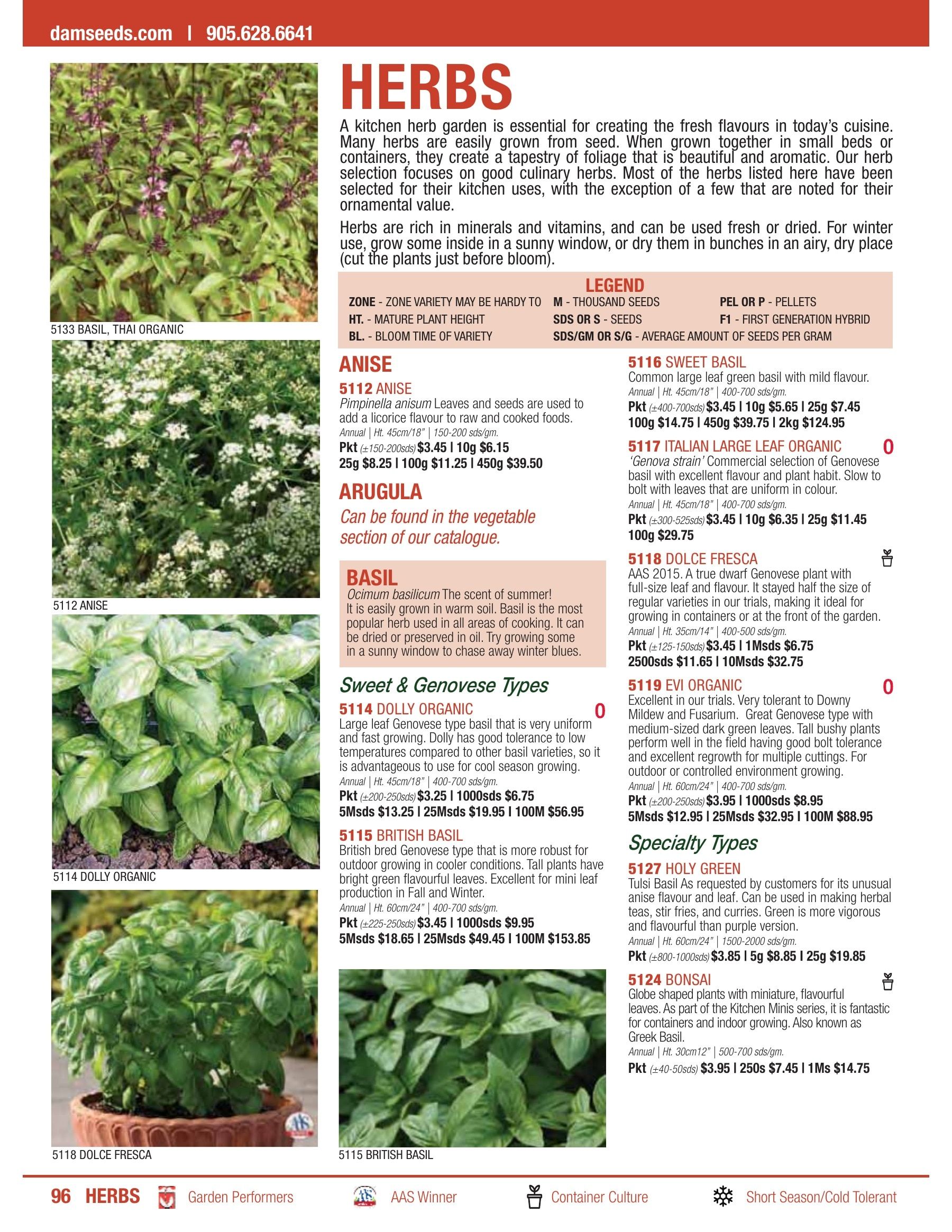 William Dam Seeds Annual Catalog Flyer January 1 - October 31, 2026