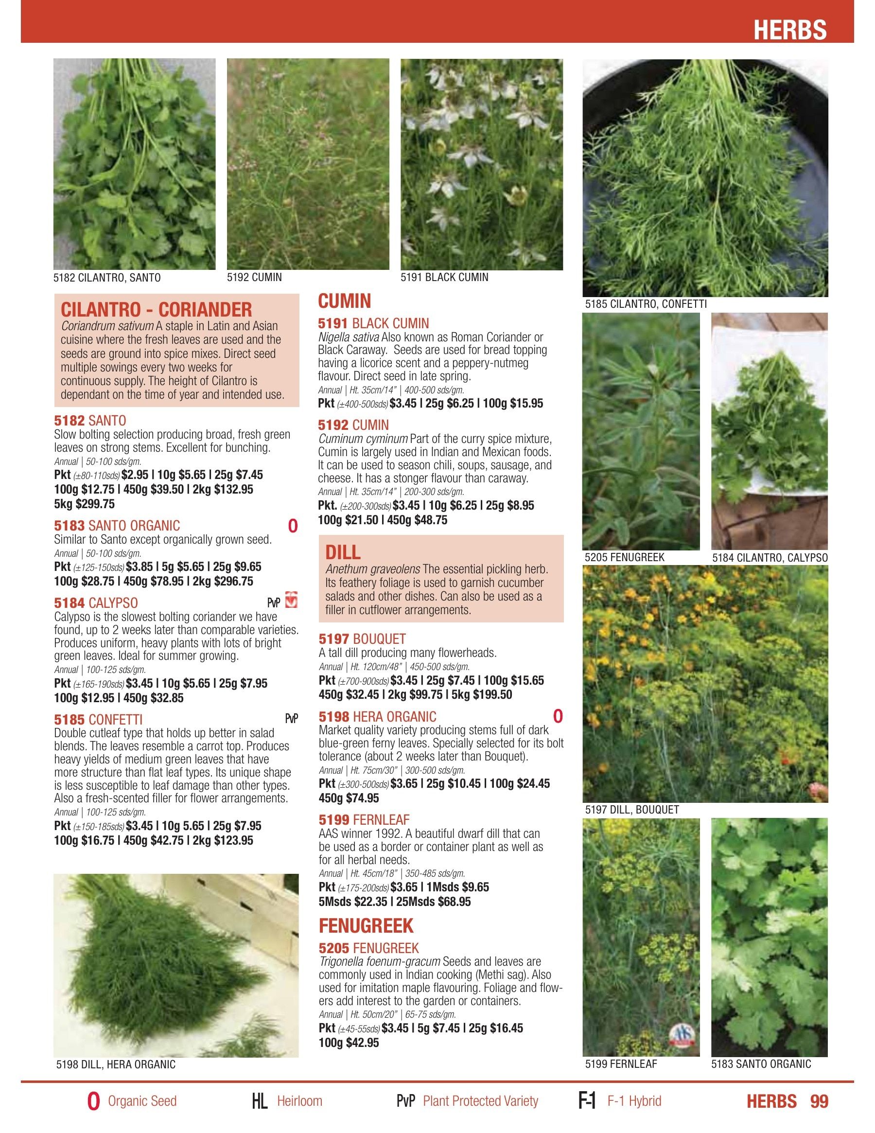 William Dam Seeds Annual Catalog Flyer January 1 - October 31, 2026