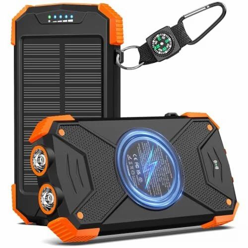 Amazon.ca: BLAVOR 10,000mAh Solar Power Bank with Wireless Charging – $19.99 Amazon.ca: BLAVOR 10,000mAh Solar Power Bank with Wireless Charging – $19.99