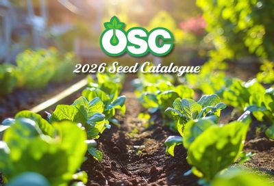 OSC Seeds Annual Catalog Flyer January 1 - December 31, 2026