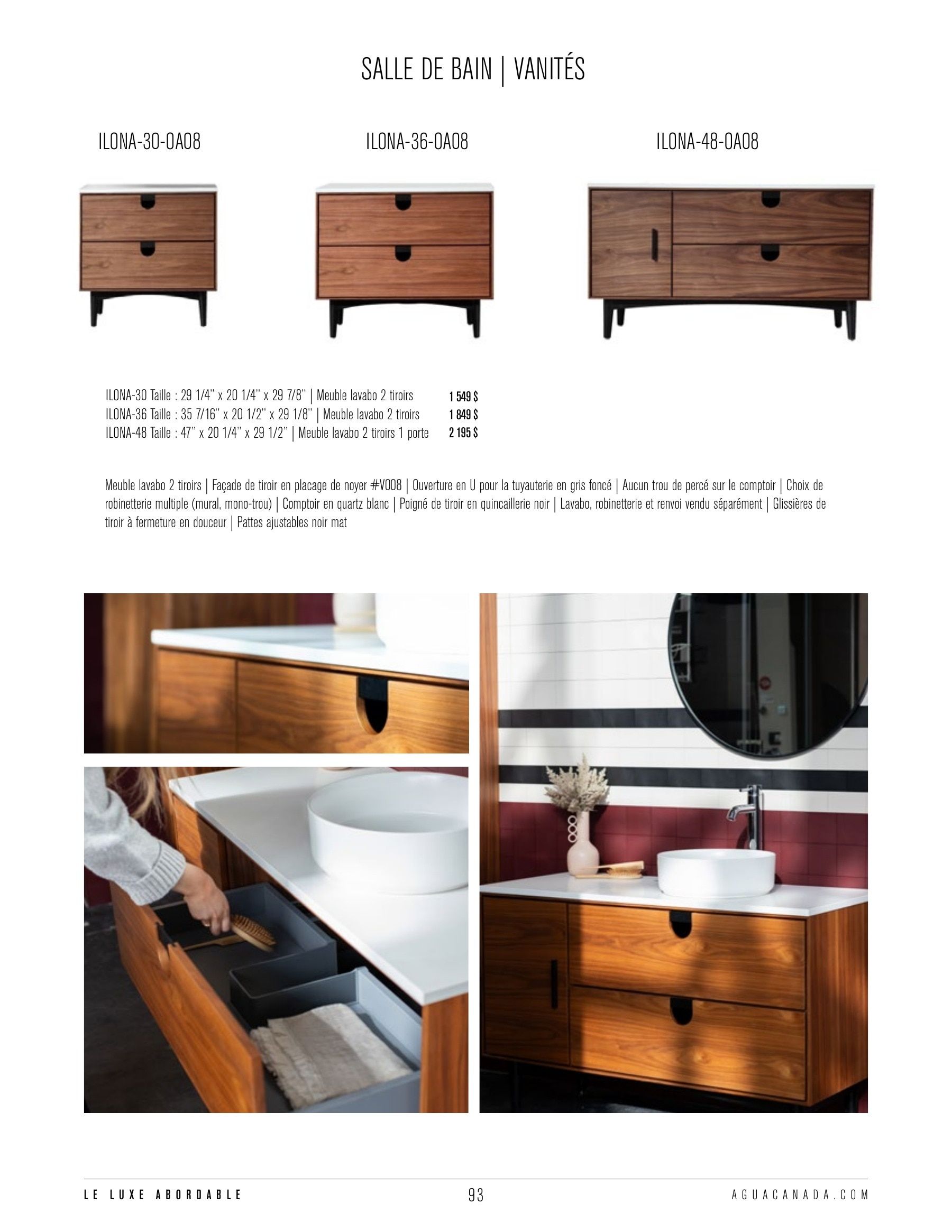 Agua Canada Annual Product Catalog Flyer January 1 - December 31, 2026