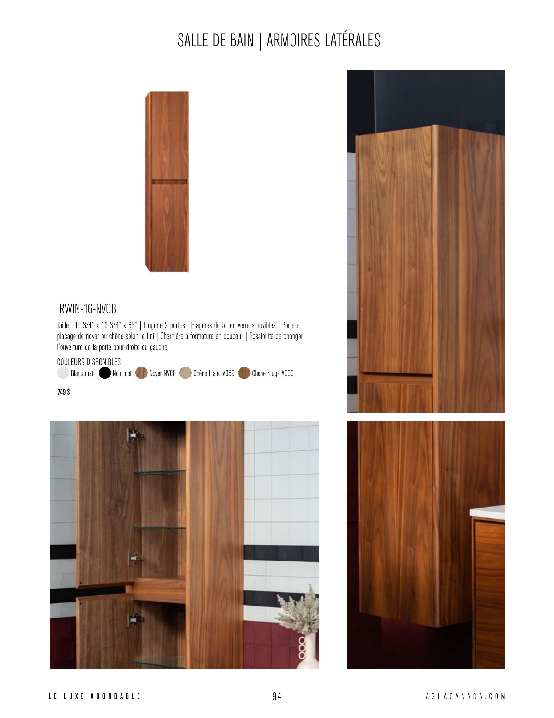 Agua Canada Annual Product Catalog Flyer January 1 - December 31, 2026