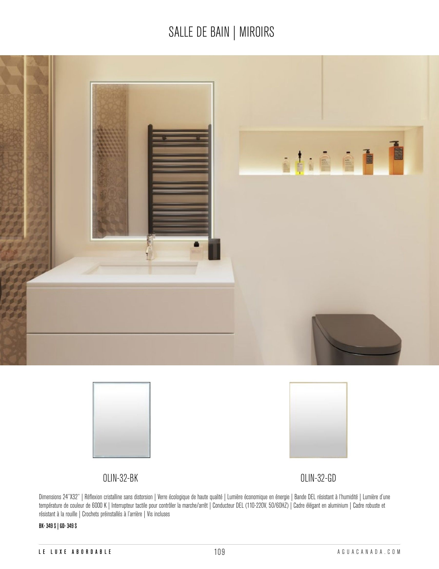 Agua Canada Annual Product Catalog Flyer January 1 - December 31, 2026