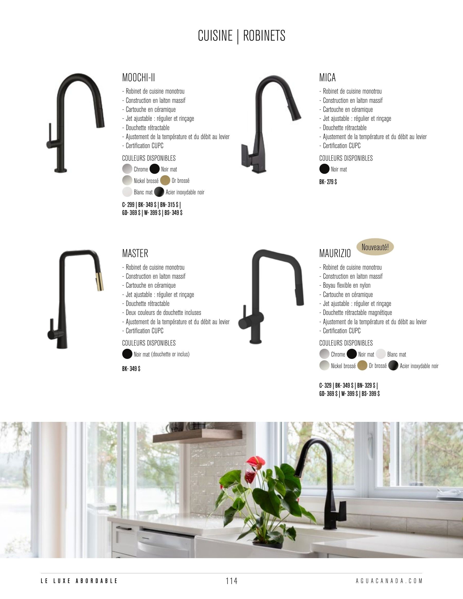 Agua Canada Annual Product Catalog Flyer January 1 - December 31, 2026