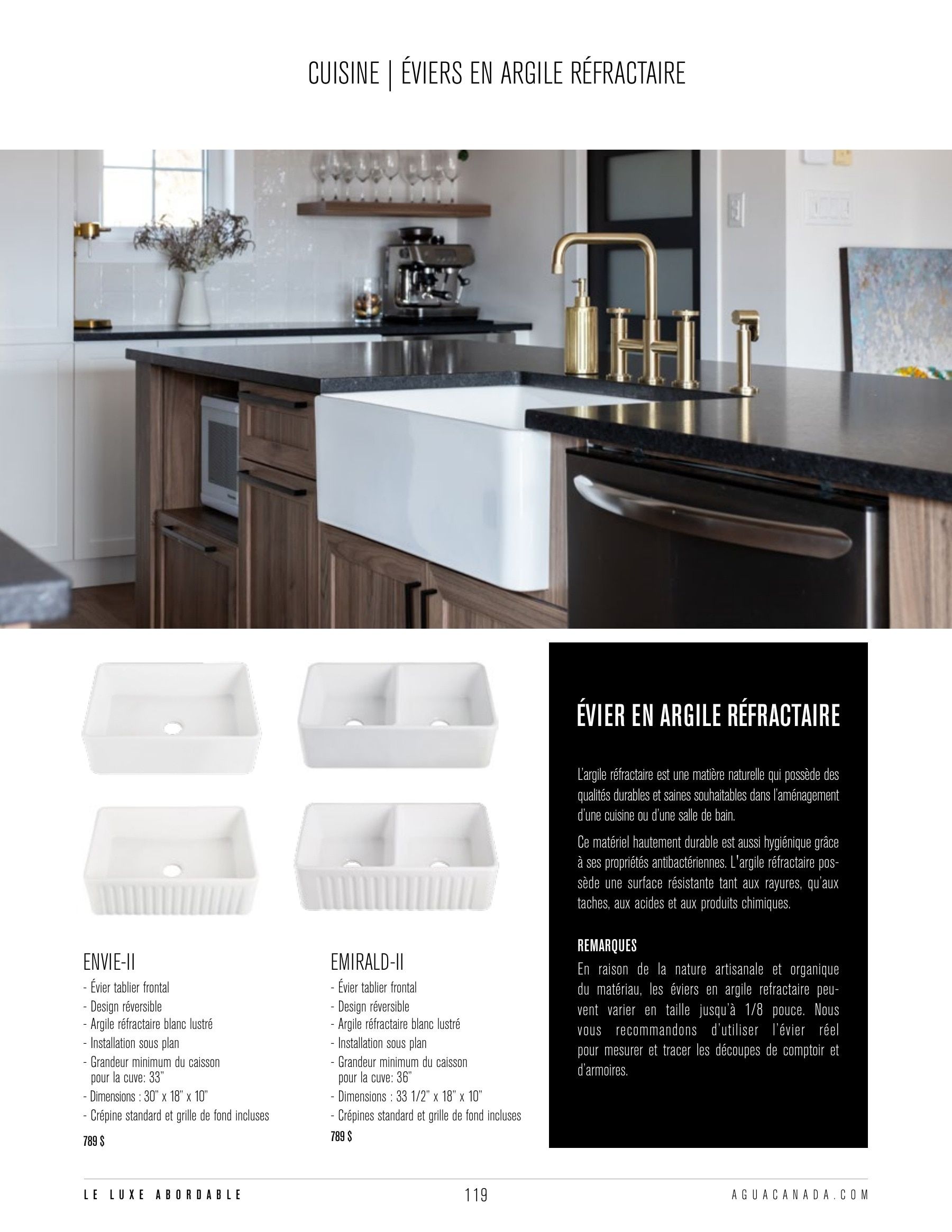 Agua Canada Annual Product Catalog Flyer January 1 - December 31, 2026