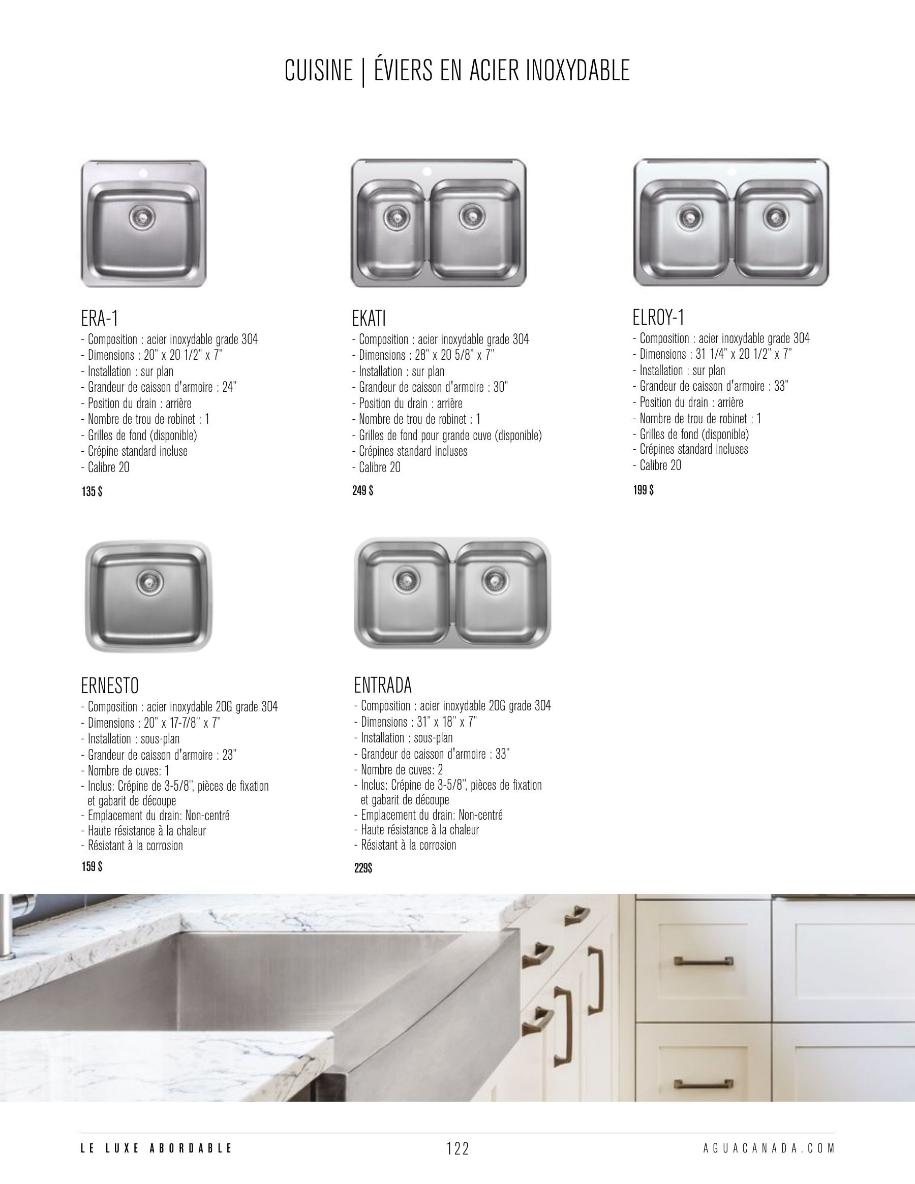 Agua Canada Annual Product Catalog Flyer January 1 - December 31, 2026