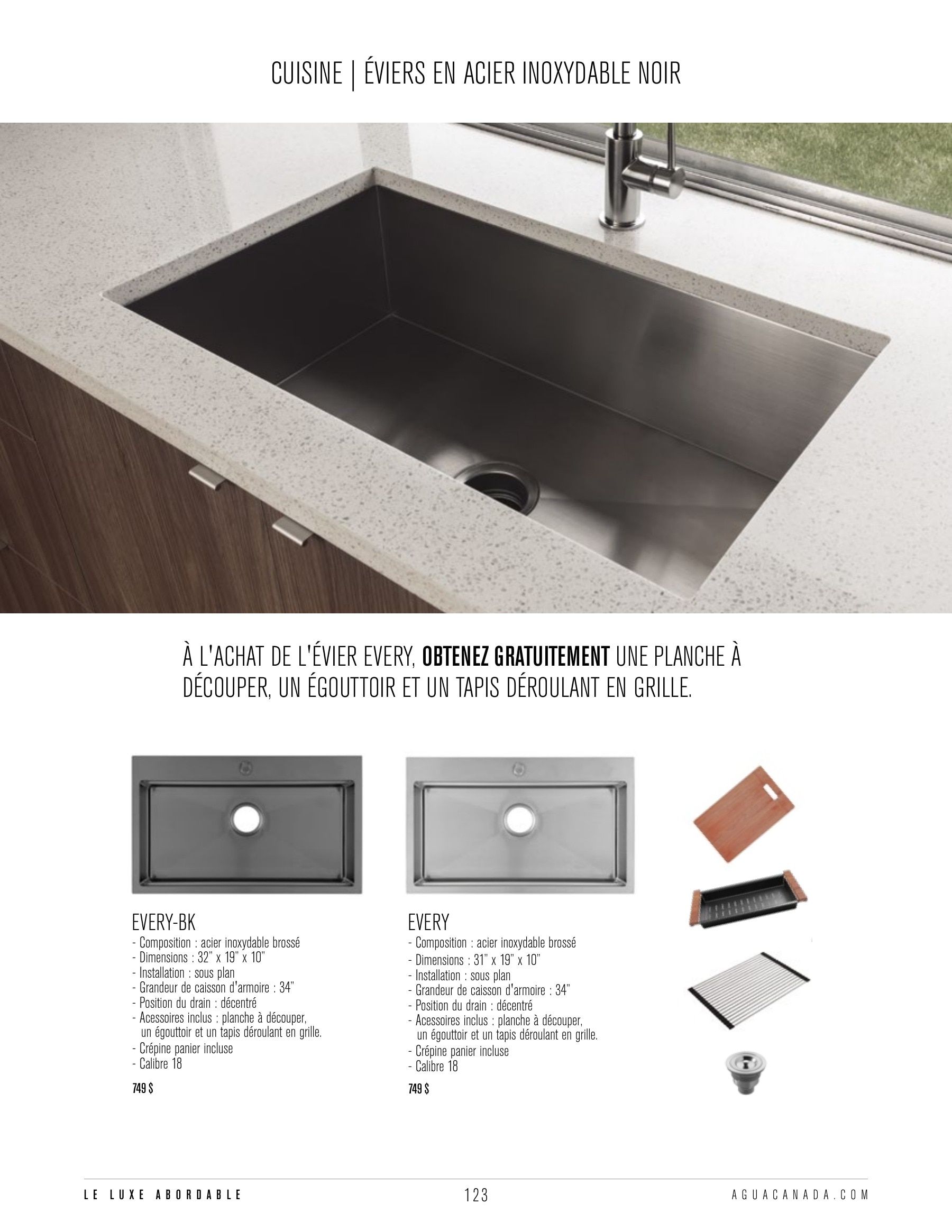Agua Canada Annual Product Catalog Flyer January 1 - December 31, 2026