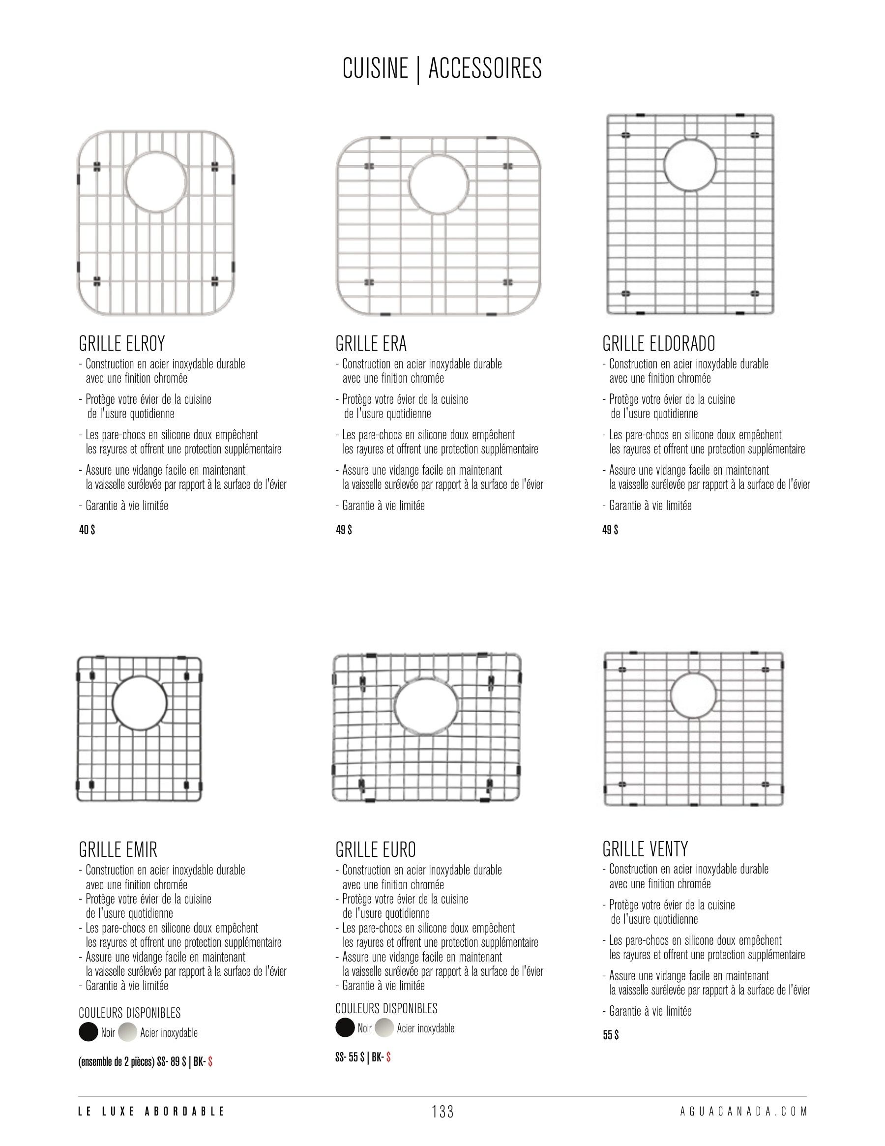 Agua Canada Annual Product Catalog Flyer January 1 - December 31, 2026