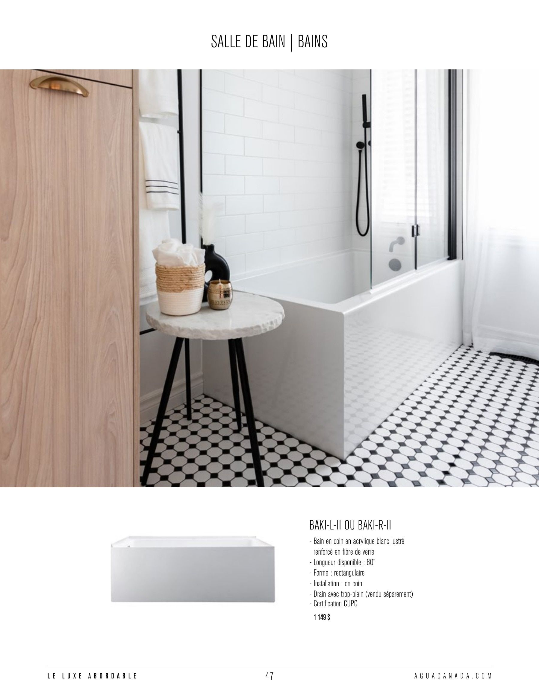 Agua Canada Annual Product Catalog Flyer January 1 - December 31, 2026