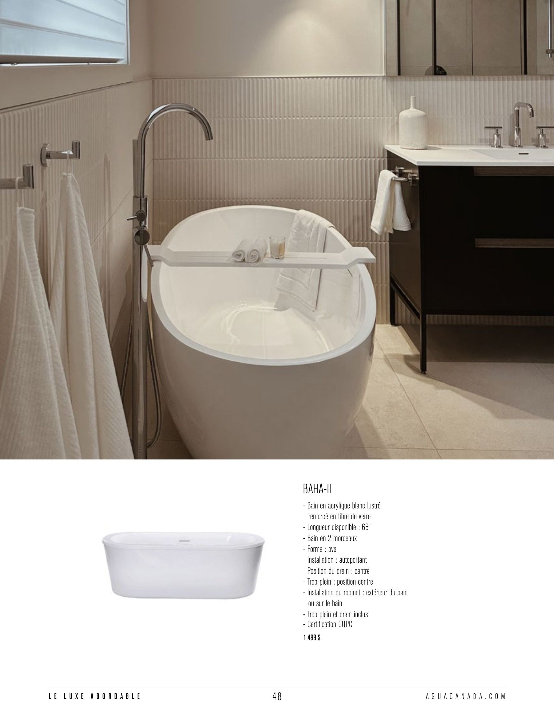 Agua Canada Annual Product Catalog Flyer January 1 - December 31, 2026