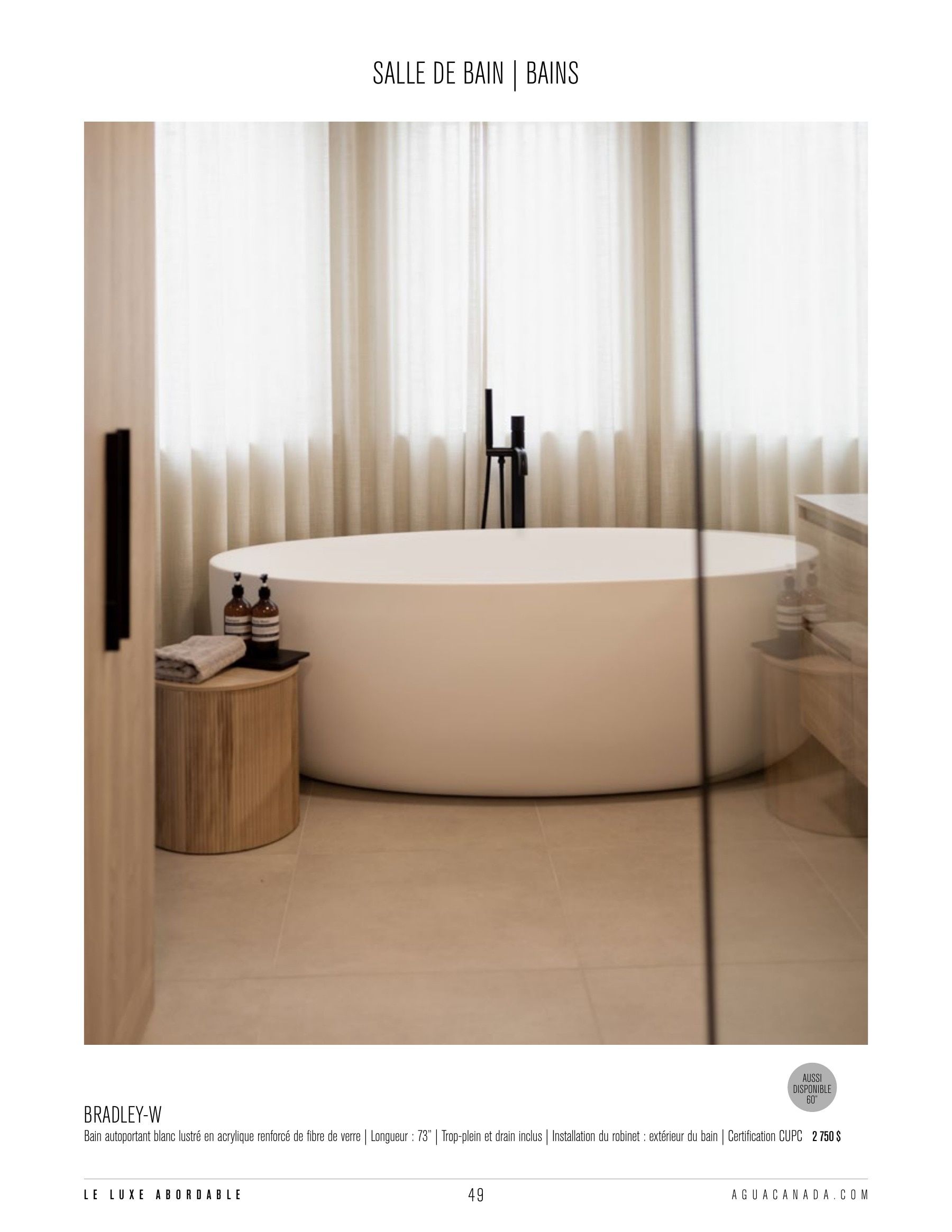 Agua Canada Annual Product Catalog Flyer January 1 - December 31, 2026