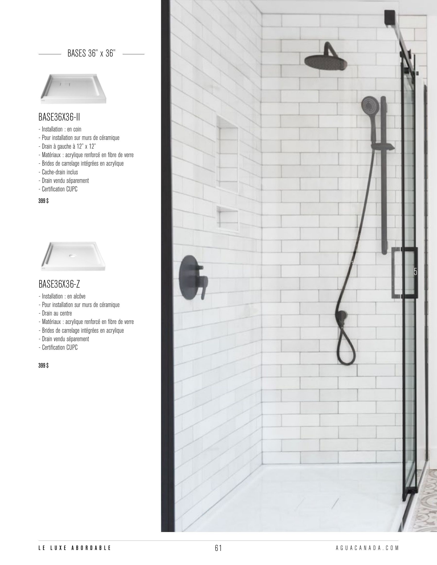 Agua Canada Annual Product Catalog Flyer January 1 - December 31, 2026