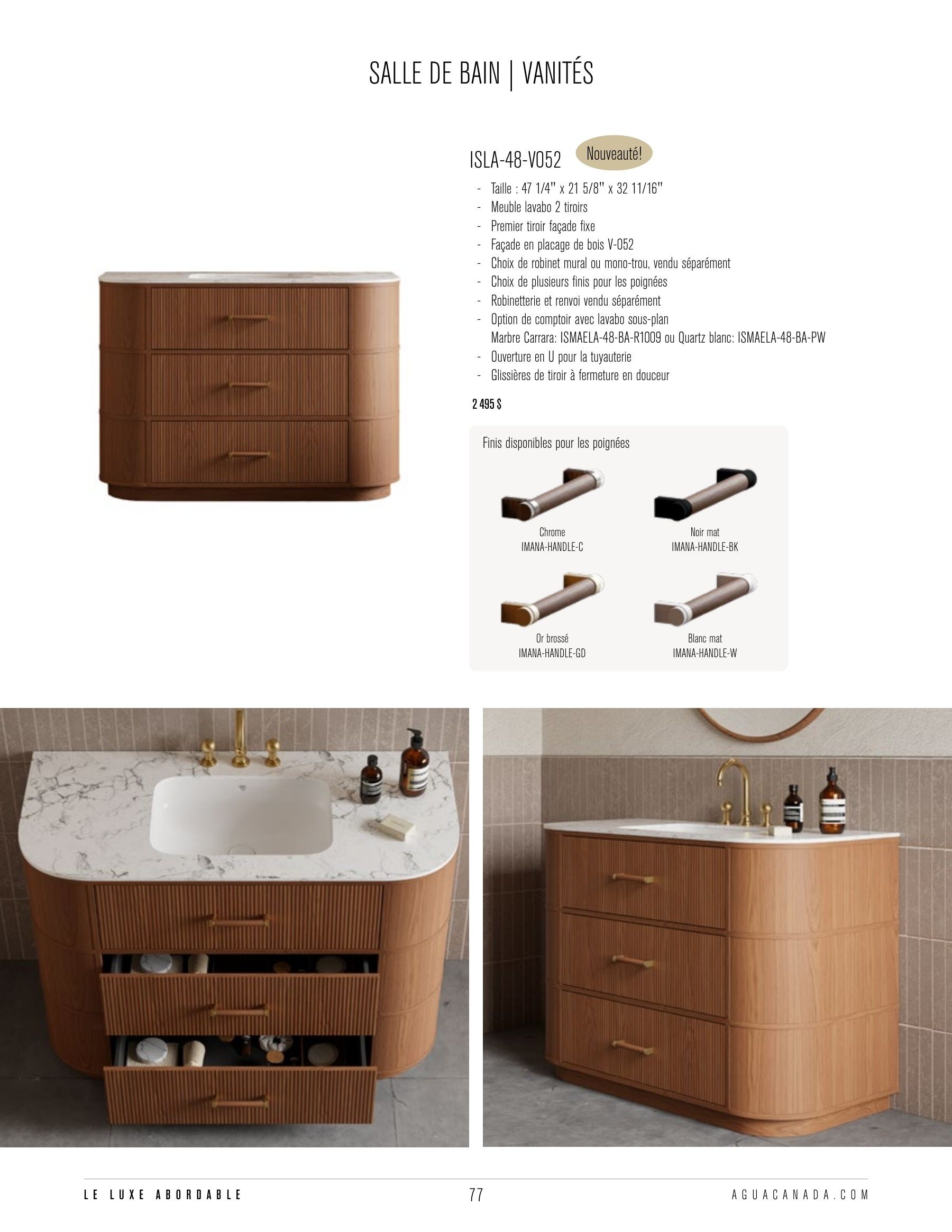 Agua Canada Annual Product Catalog Flyer January 1 - December 31, 2026