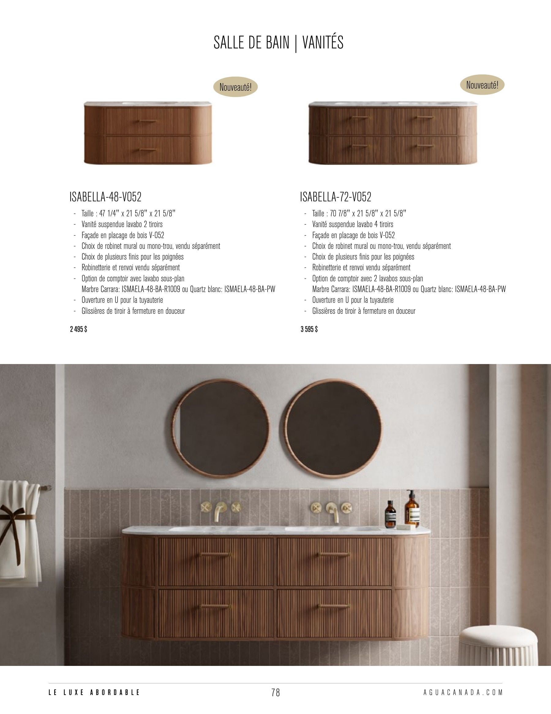 Agua Canada Annual Product Catalog Flyer January 1 - December 31, 2026