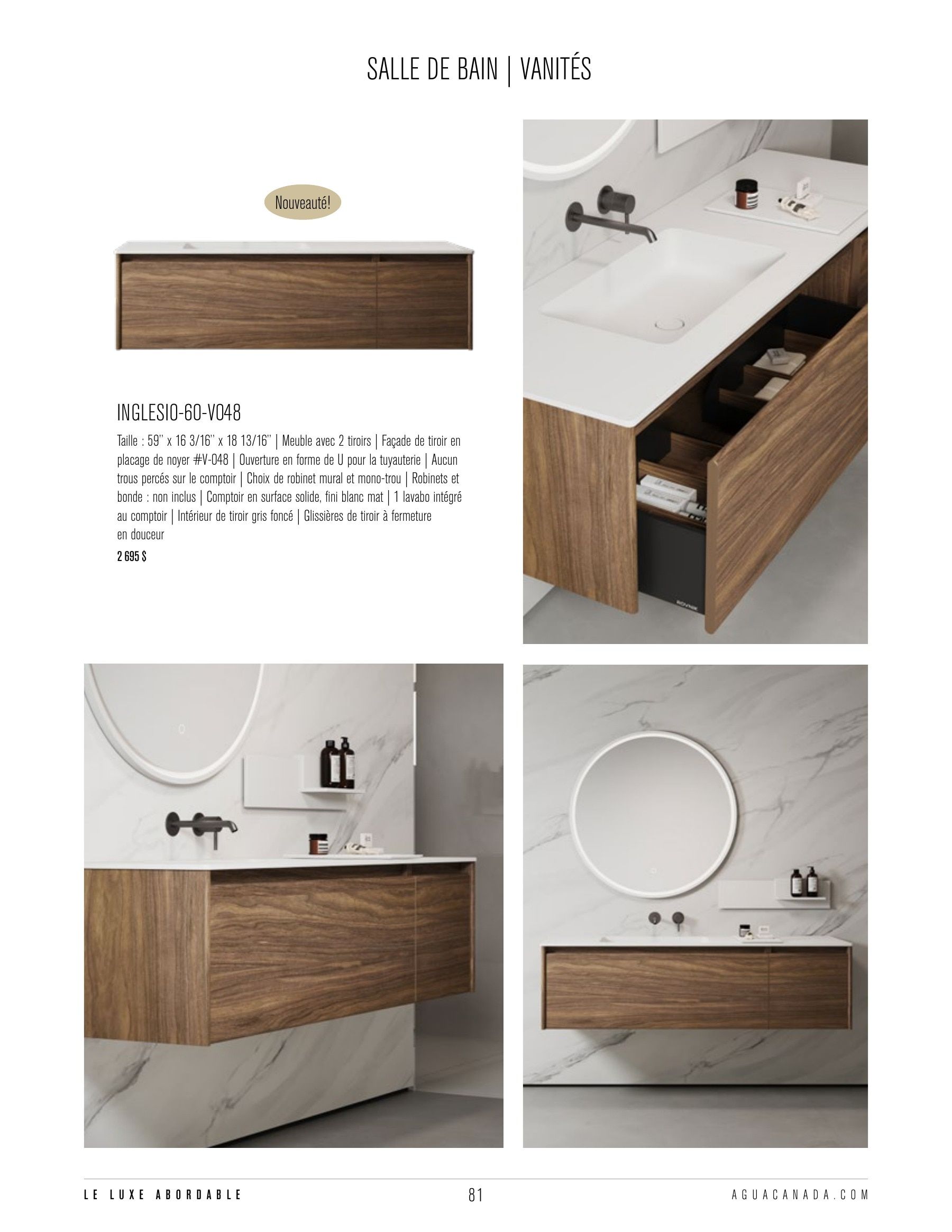 Agua Canada Annual Product Catalog Flyer January 1 - December 31, 2026