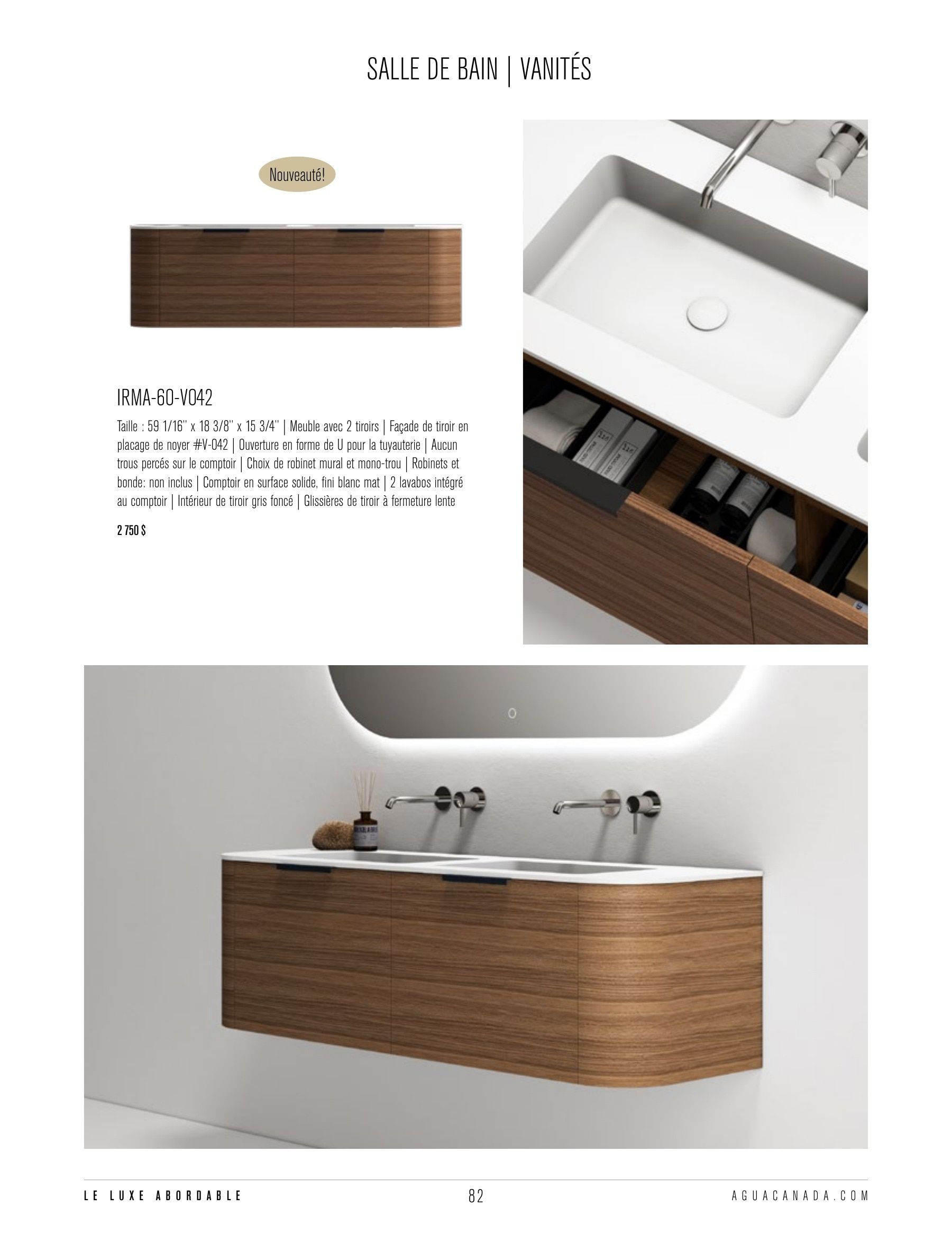 Agua Canada Annual Product Catalog Flyer January 1 - December 31, 2026