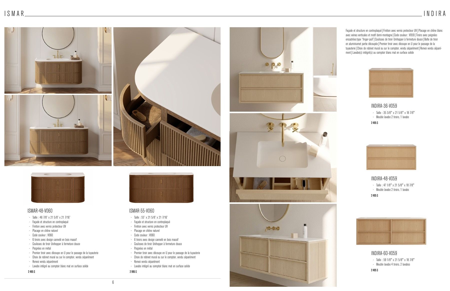 Agua Canada Vanity Collection Catalog Flyer January 1 - December 31, 2026