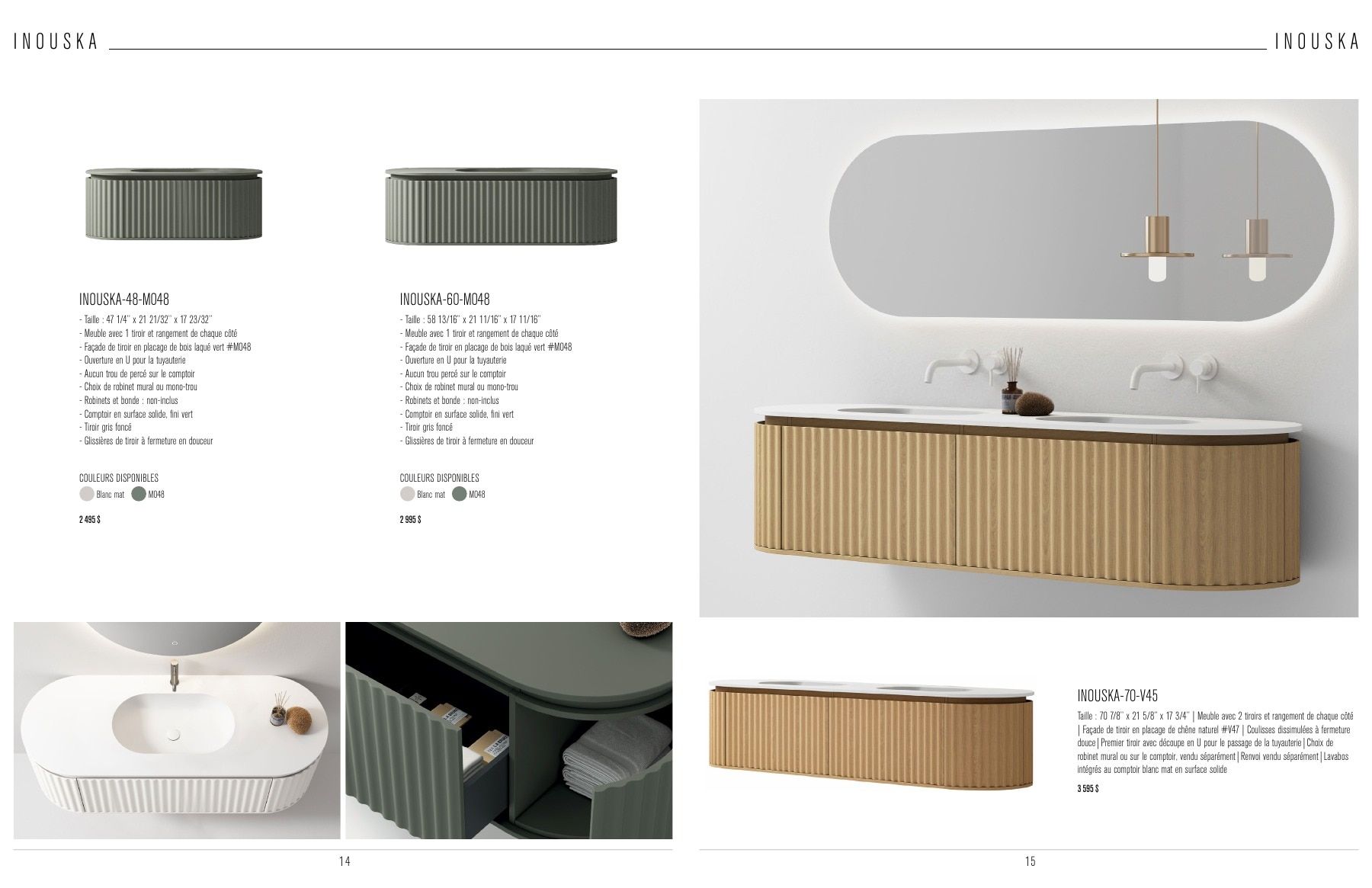 Agua Canada Vanity Collection Catalog Flyer January 1 - December 31, 2026