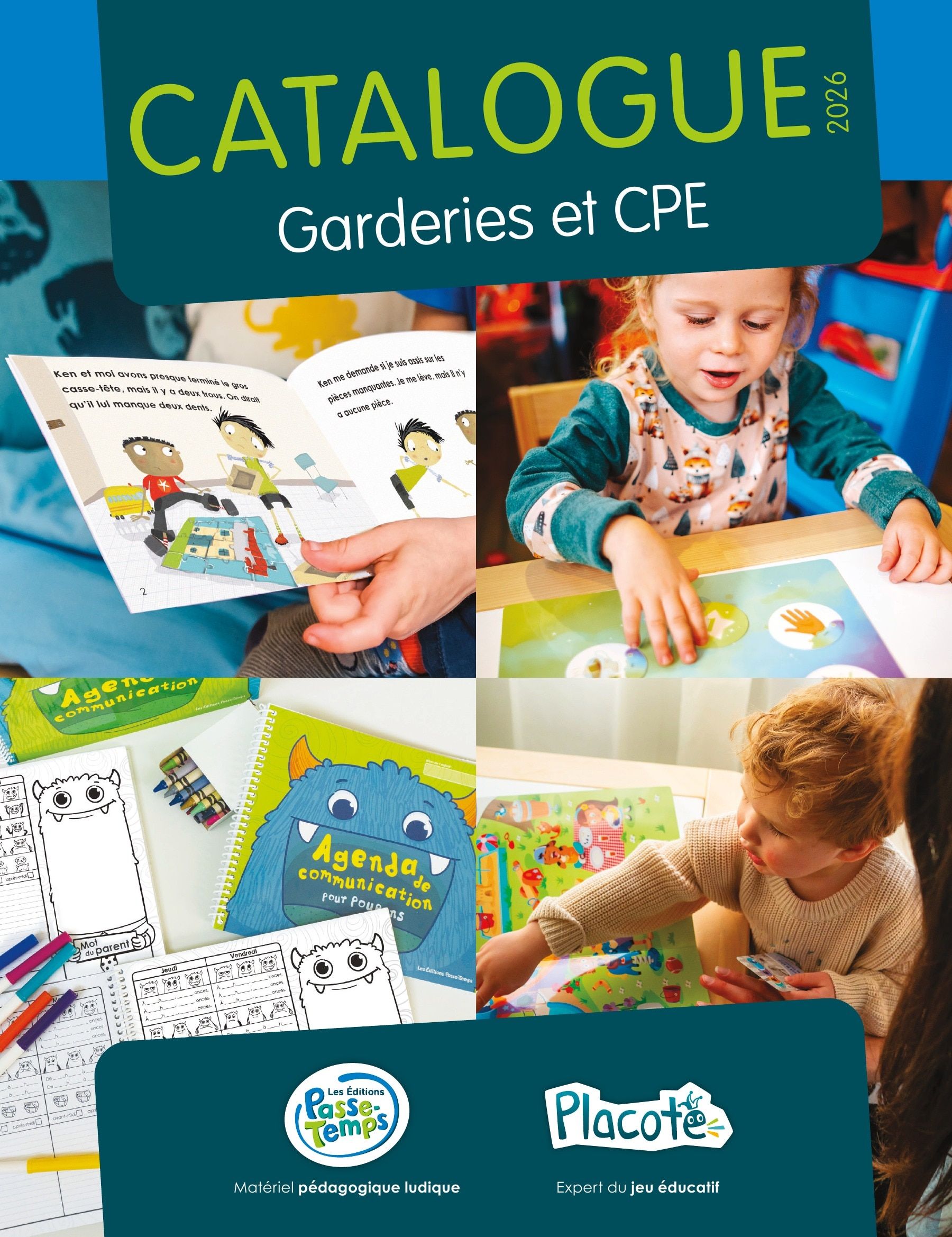 Les Éditions Passe-Temps Daycare and Early Childhood Catalog Flyer January 1 - December 31, 2026