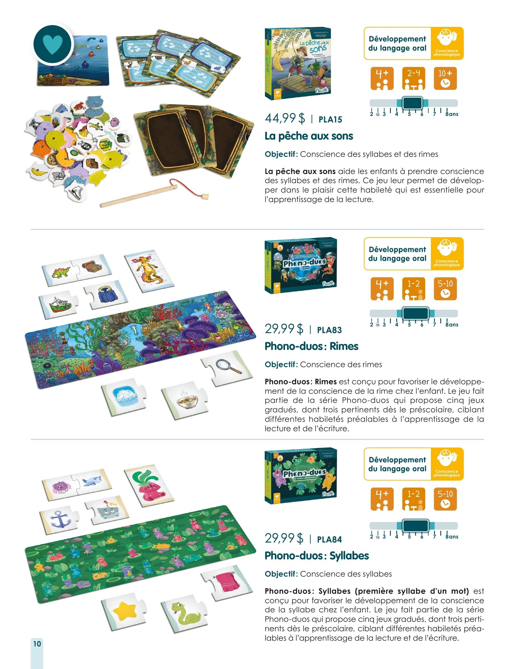 Les Éditions Passe-Temps Daycare and Early Childhood Catalog Flyer January 1 - December 31, 2026