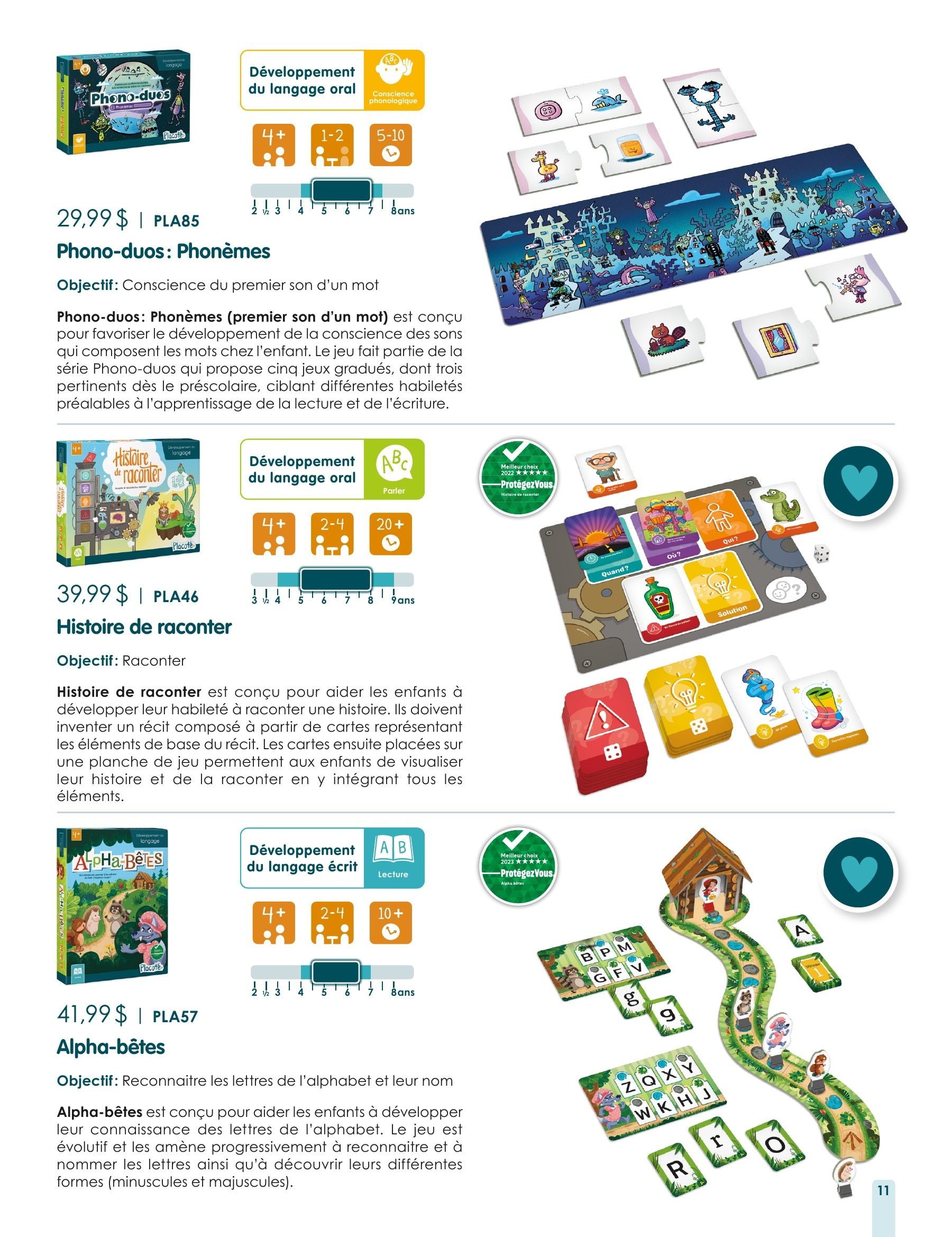 Les Éditions Passe-Temps Daycare and Early Childhood Catalog Flyer January 1 - December 31, 2026