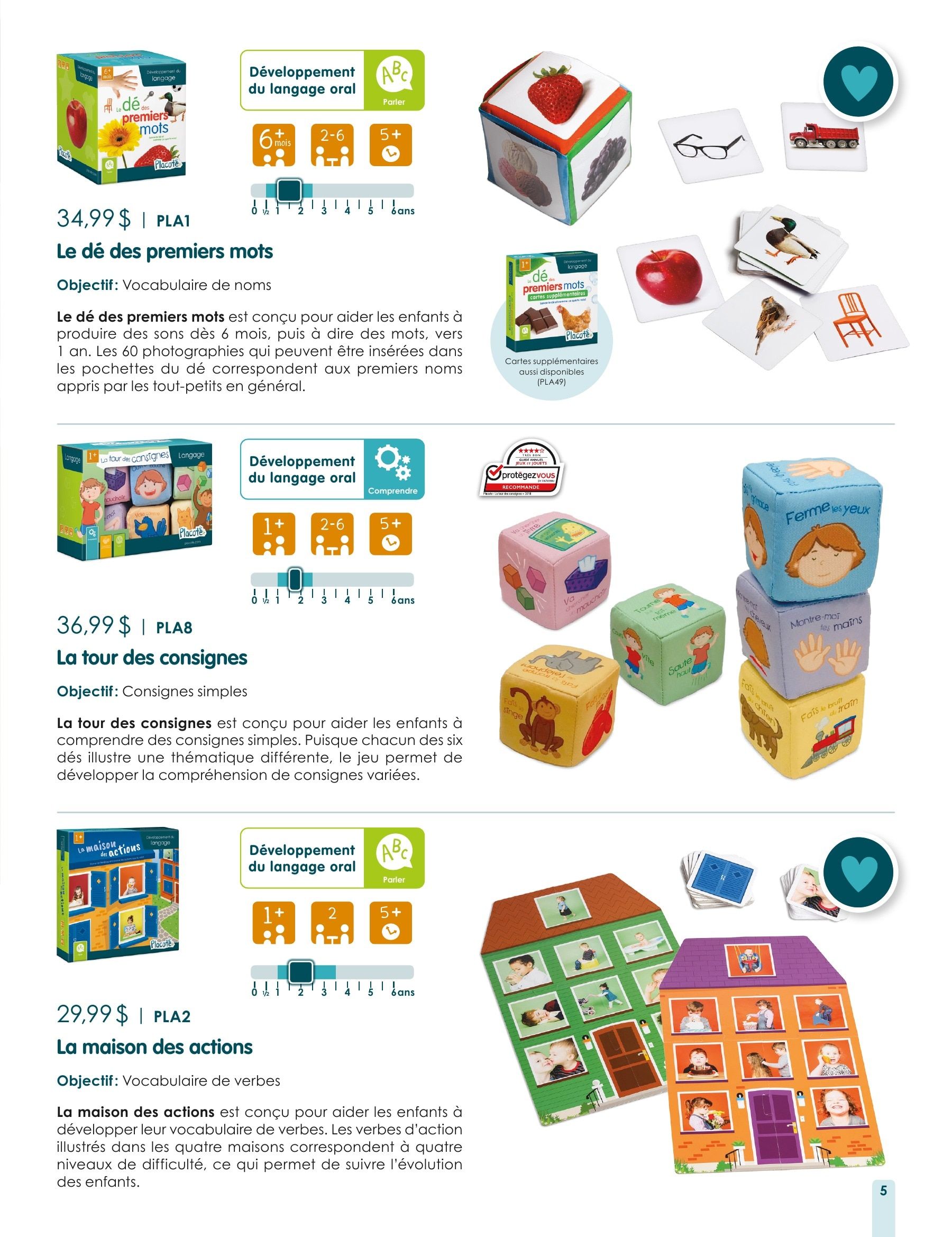 Les Éditions Passe-Temps Daycare and Early Childhood Catalog Flyer January 1 - December 31, 2026