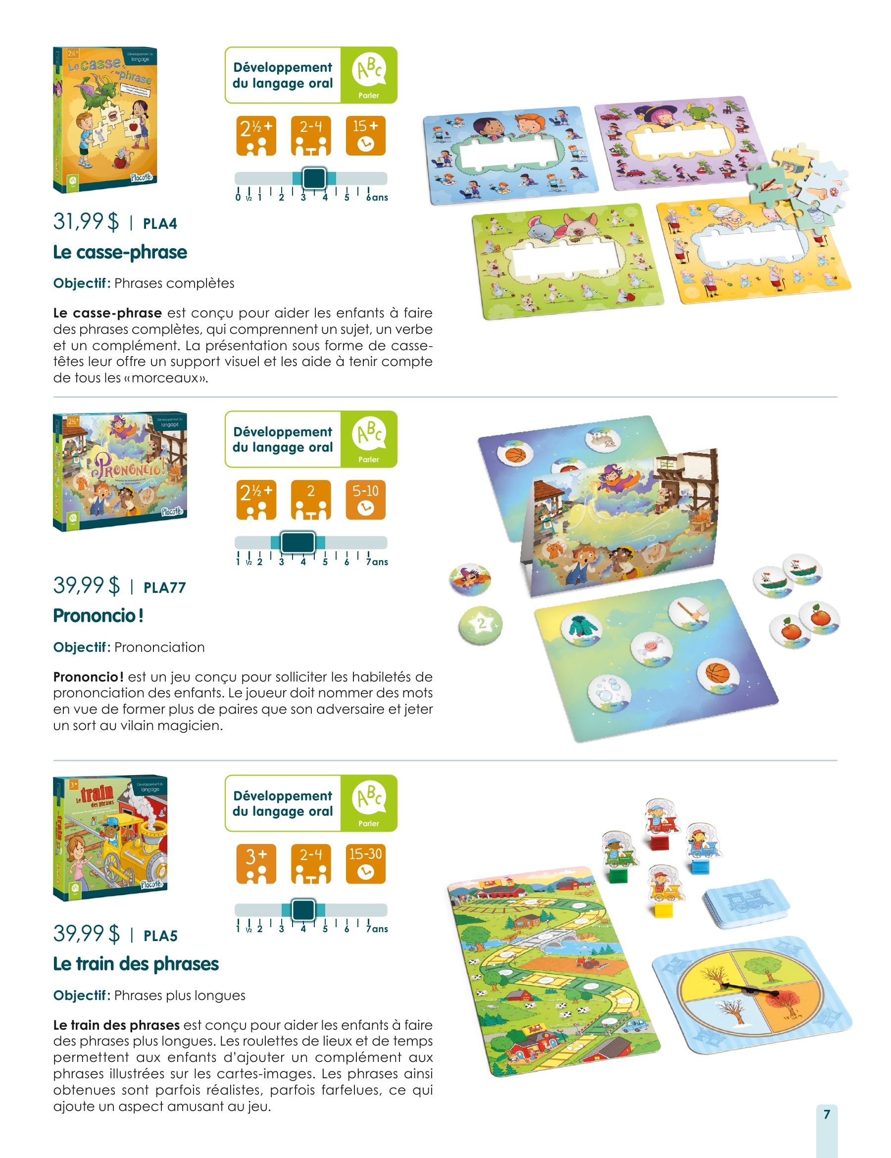 Les Éditions Passe-Temps Daycare and Early Childhood Catalog Flyer January 1 - December 31, 2026