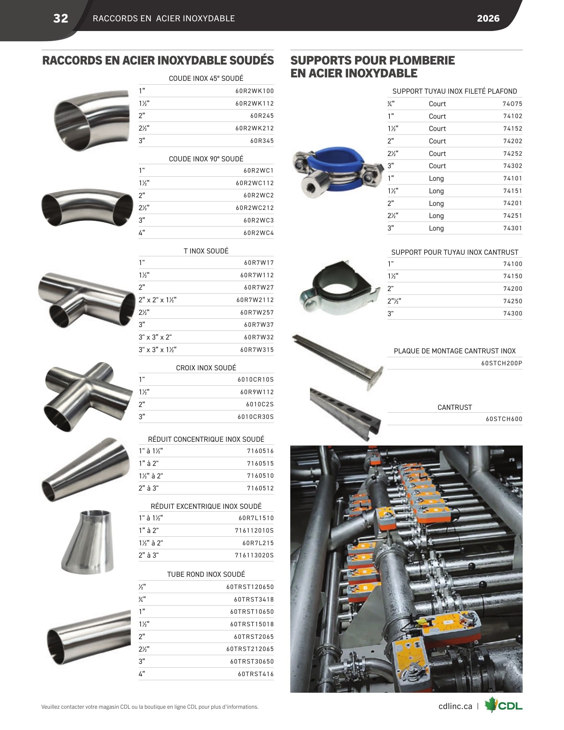 Les Équipements d'Érablière CDL Annual Maple Equipment Catalog Flyer January 1 - December 31, 2026