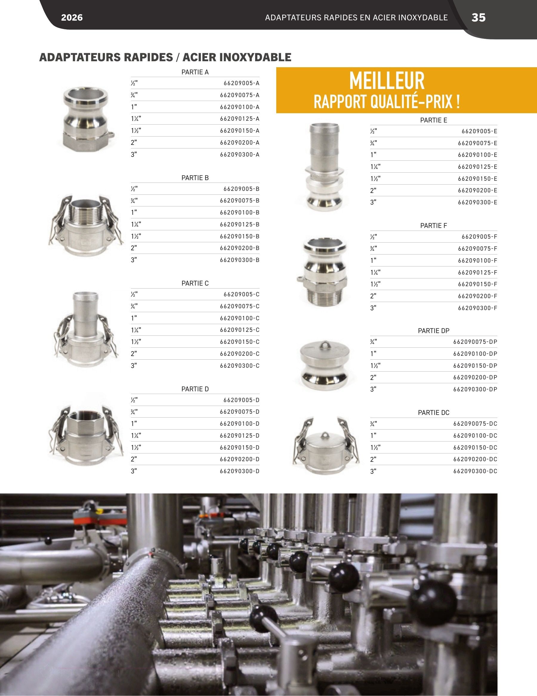 Les Équipements d'Érablière CDL Annual Maple Equipment Catalog Flyer January 1 - December 31, 2026