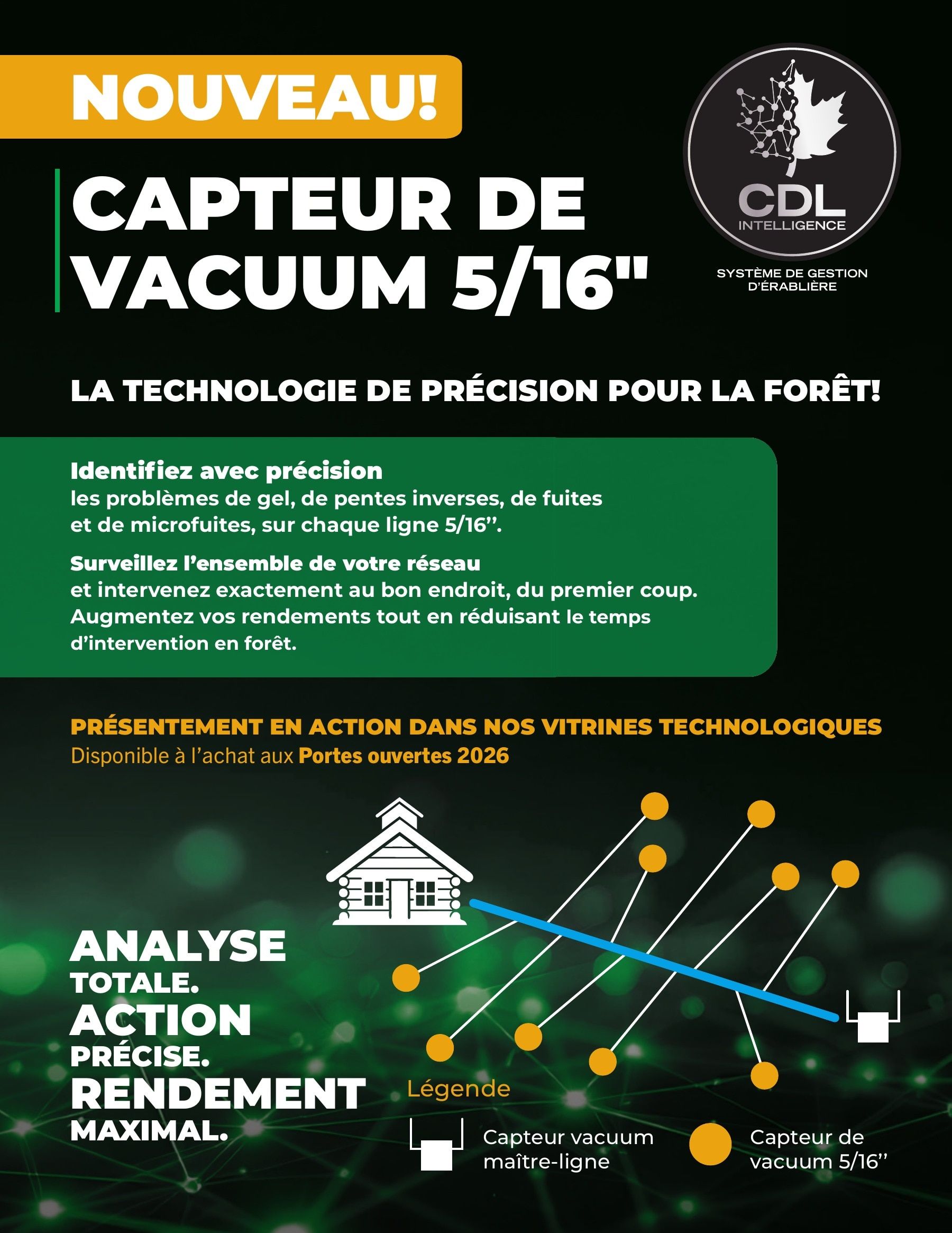 Les Équipements d'Érablière CDL Annual Maple Equipment Catalog Flyer January 1 - December 31, 2026