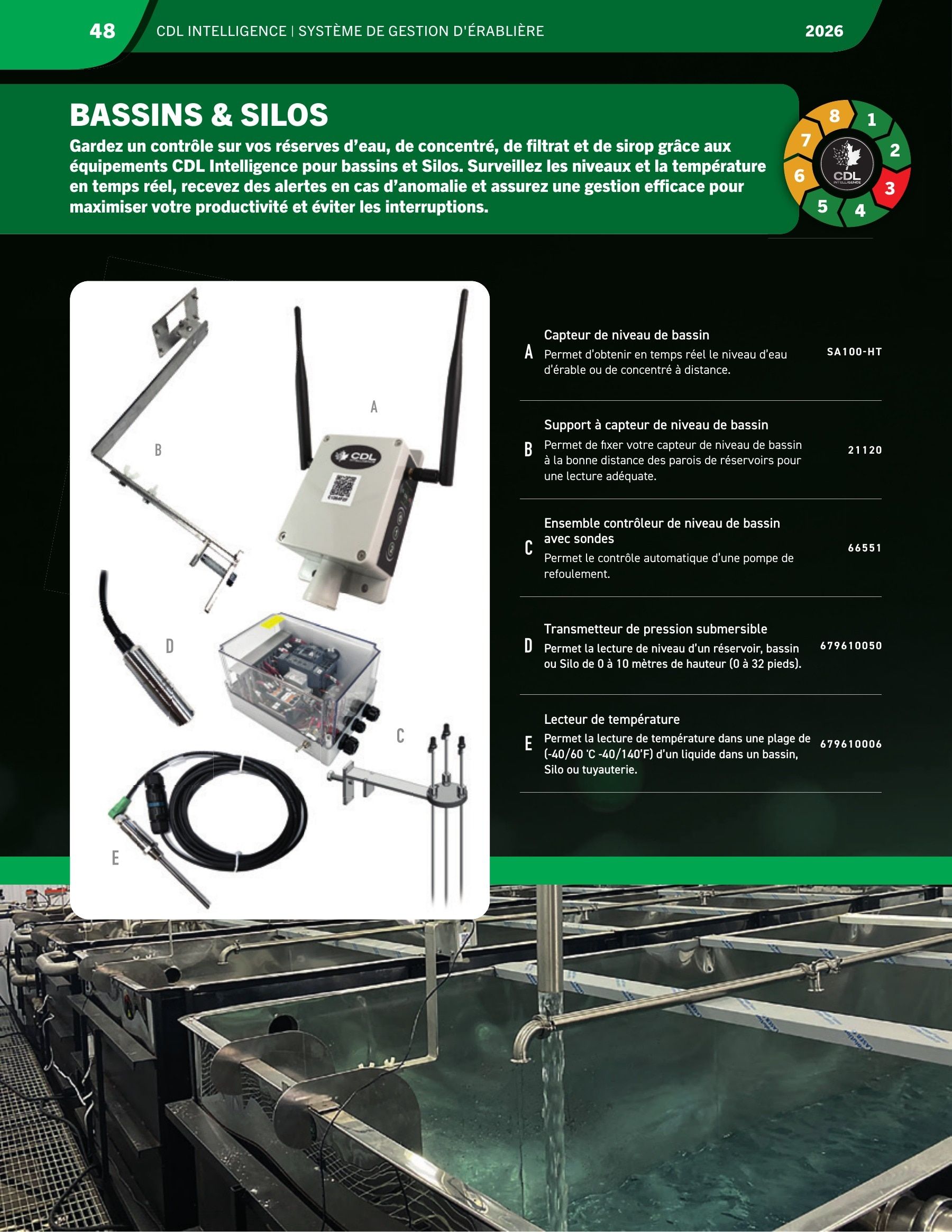 Les Équipements d'Érablière CDL Annual Maple Equipment Catalog Flyer January 1 - December 31, 2026
