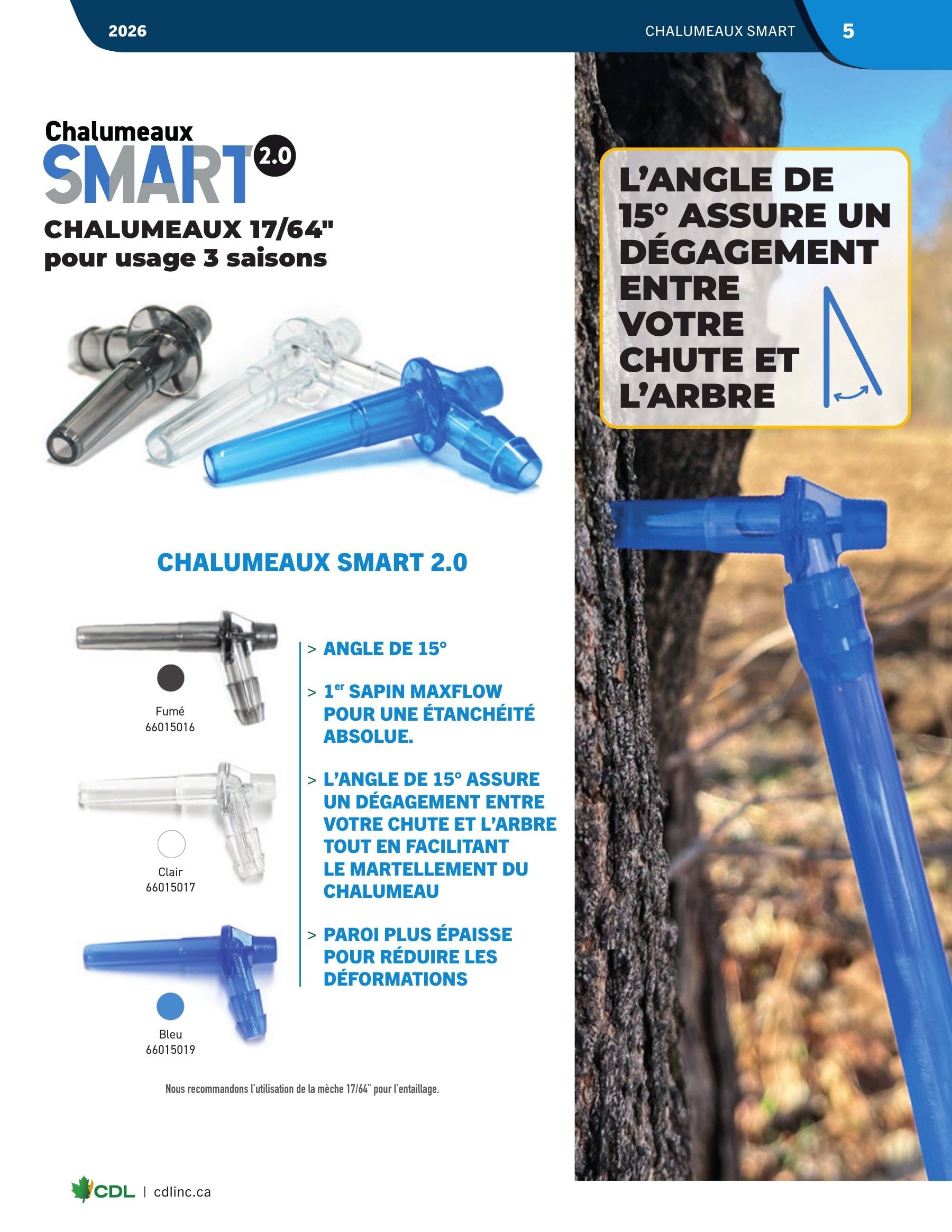 Les Équipements d'Érablière CDL Annual Maple Equipment Catalog Flyer January 1 - December 31, 2026