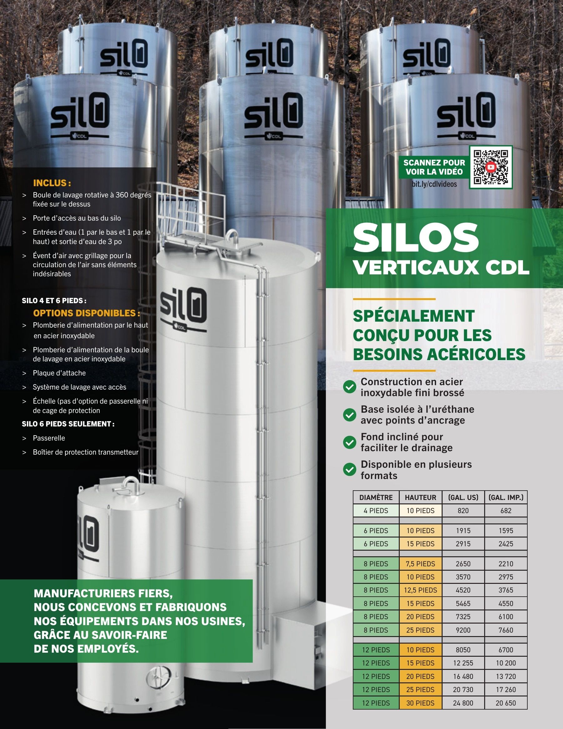 Les Équipements d'Érablière CDL Annual Maple Equipment Catalog Flyer January 1 - December 31, 2026
