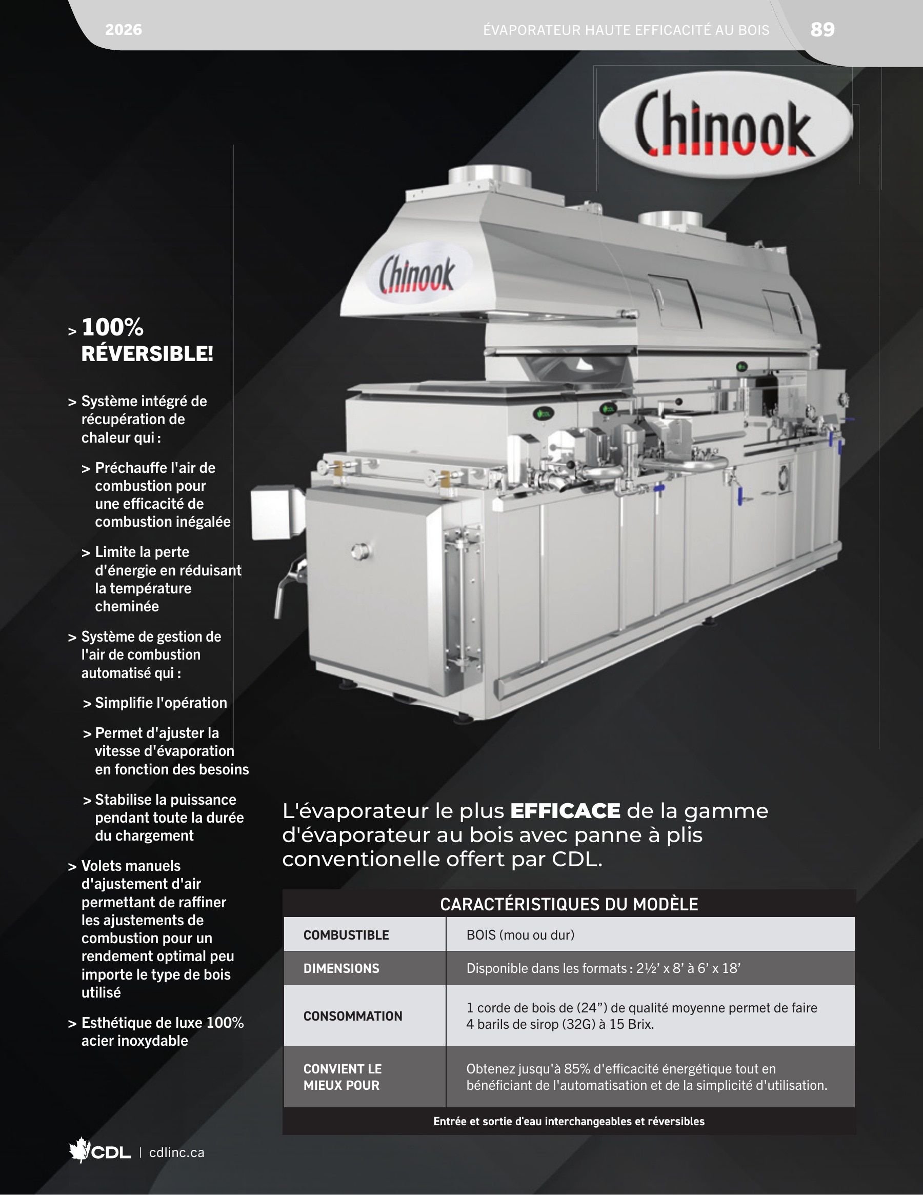 Les Équipements d'Érablière CDL Annual Maple Equipment Catalog Flyer January 1 - December 31, 2026
