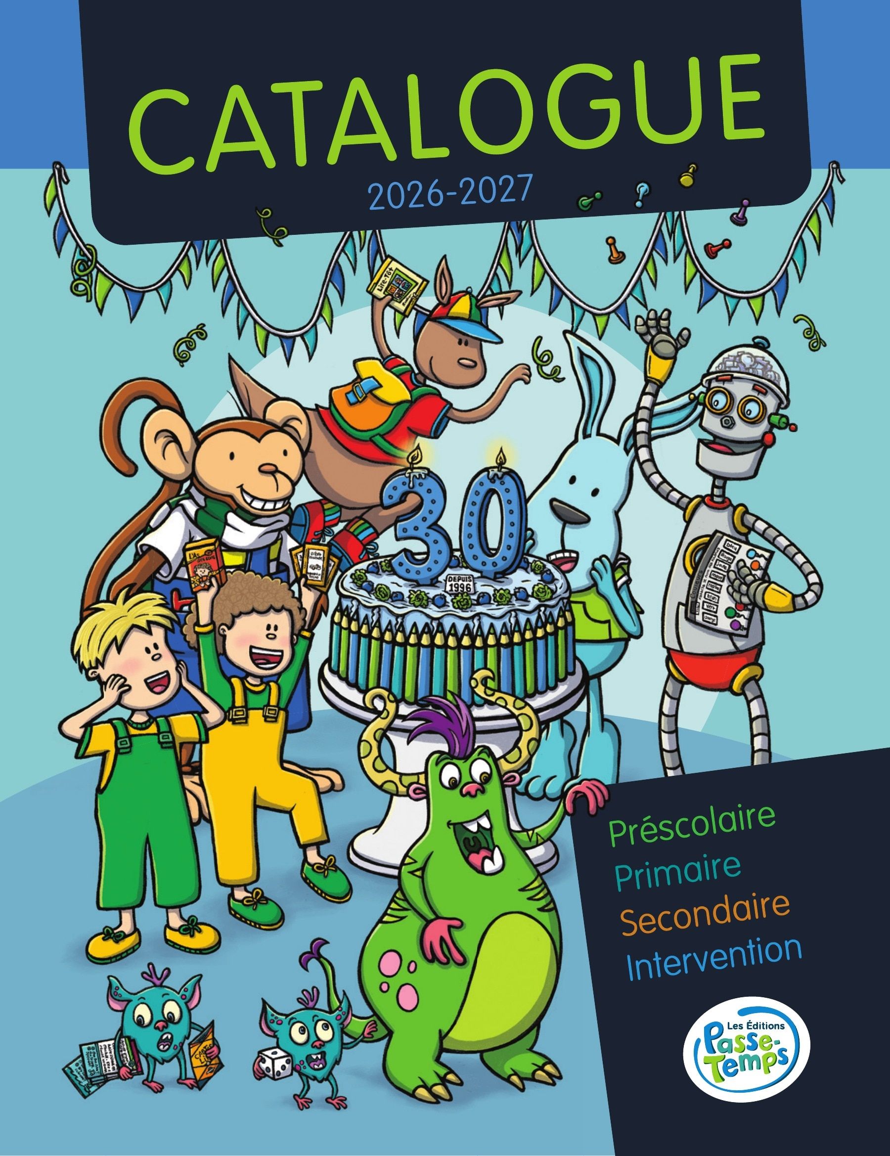 Les Éditions Passe-Temps Educational Products Catalog Flyer April 1, 2026 - June 30, 2027