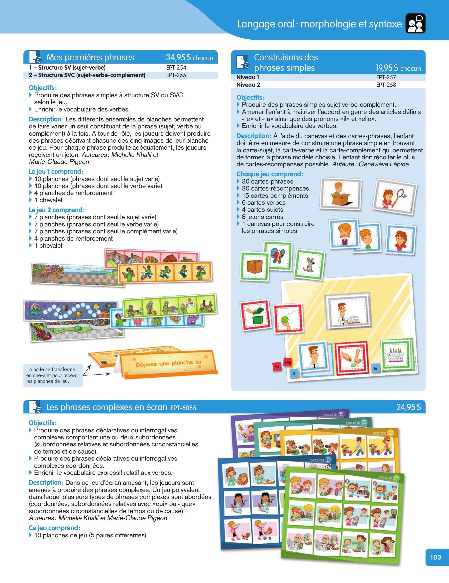 Les Éditions Passe-Temps Educational Products Catalog Flyer April 1, 2026 - June 30, 2027