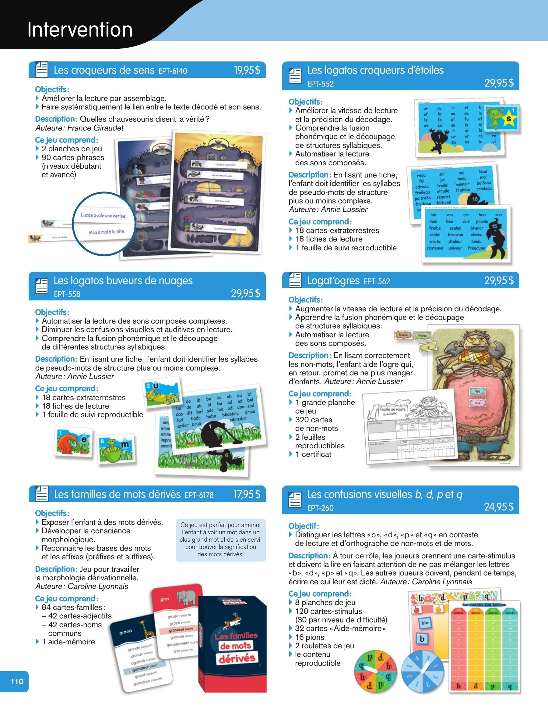 Les Éditions Passe-Temps Educational Products Catalog Flyer April 1, 2026 - June 30, 2027