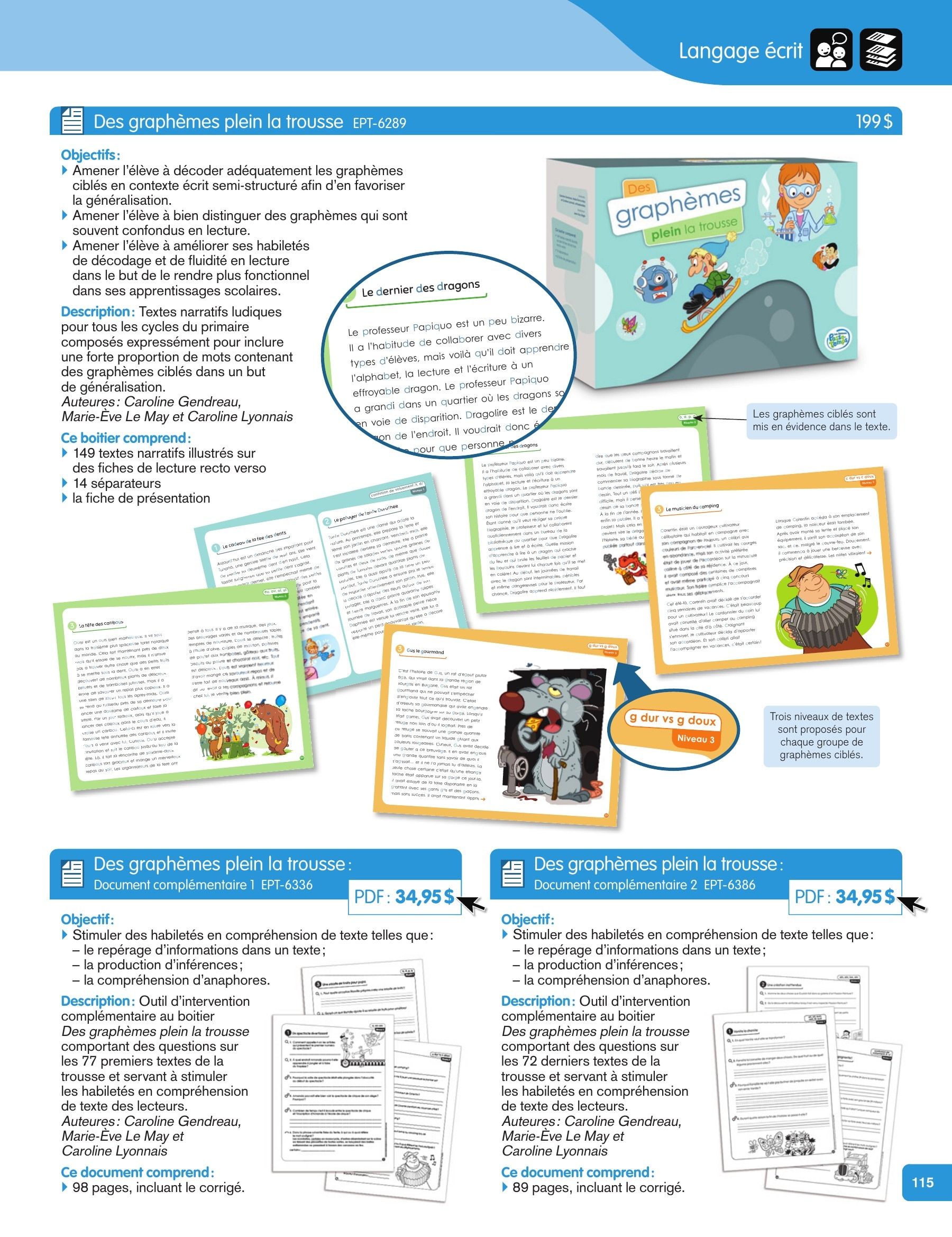 Les Éditions Passe-Temps Educational Products Catalog Flyer April 1, 2026 - June 30, 2027