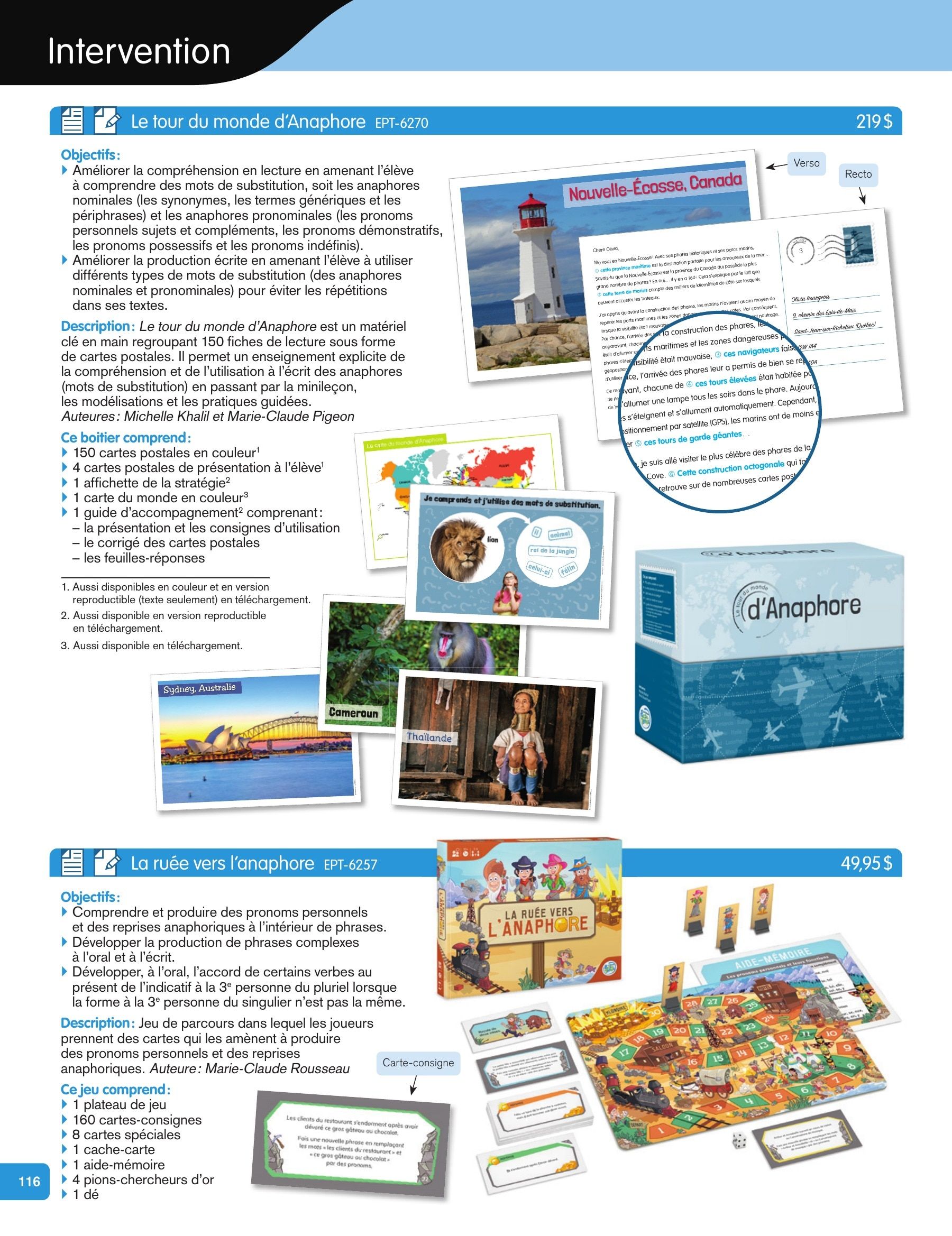 Les Éditions Passe-Temps Educational Products Catalog Flyer April 1, 2026 - June 30, 2027