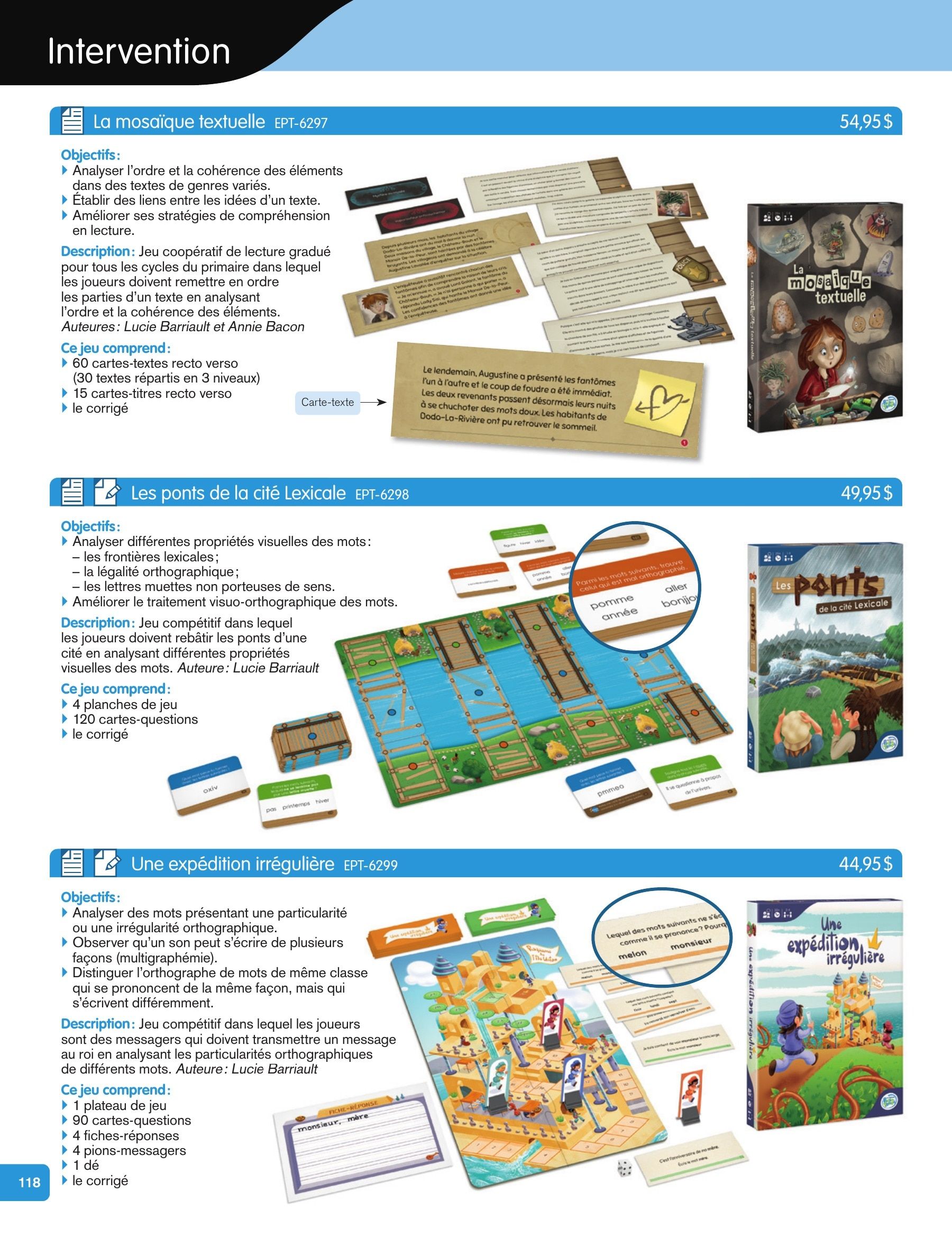 Les Éditions Passe-Temps Educational Products Catalog Flyer April 1, 2026 - June 30, 2027
