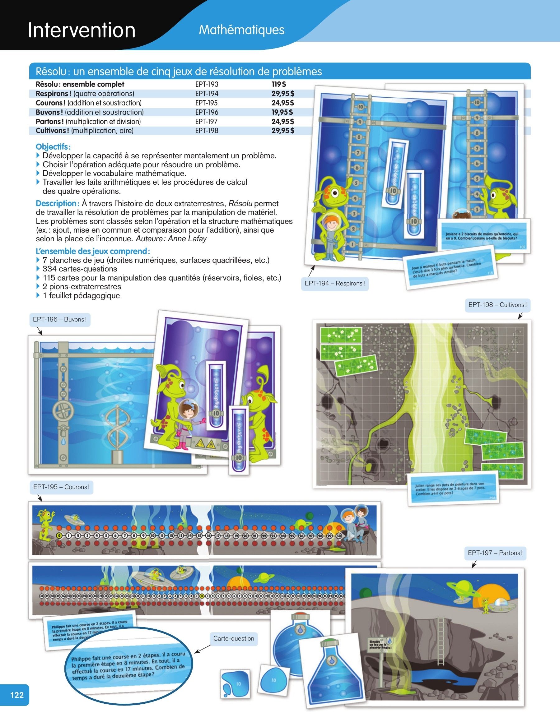 Les Éditions Passe-Temps Educational Products Catalog Flyer April 1, 2026 - June 30, 2027