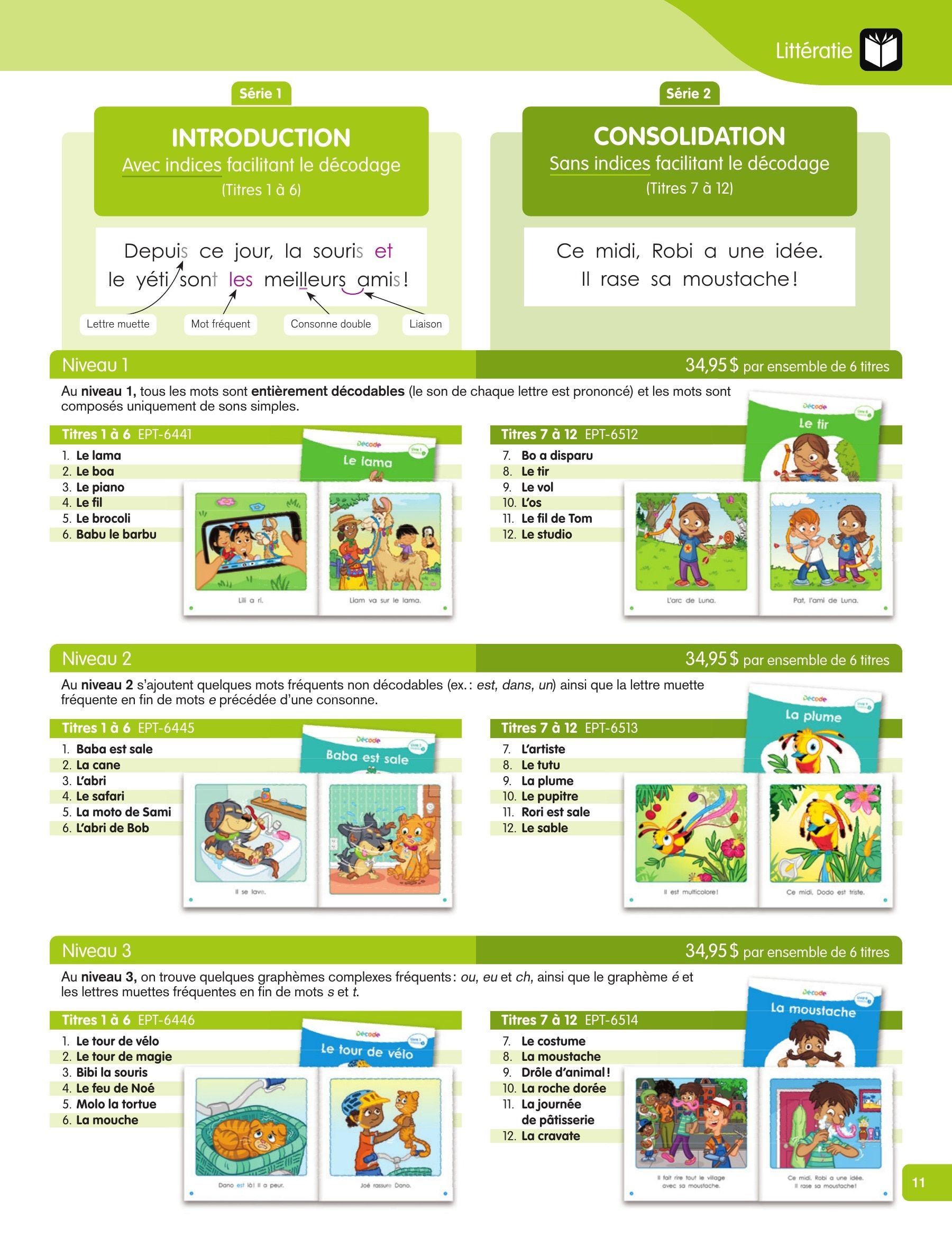 Les Éditions Passe-Temps Educational Products Catalog Flyer April 1, 2026 - June 30, 2027