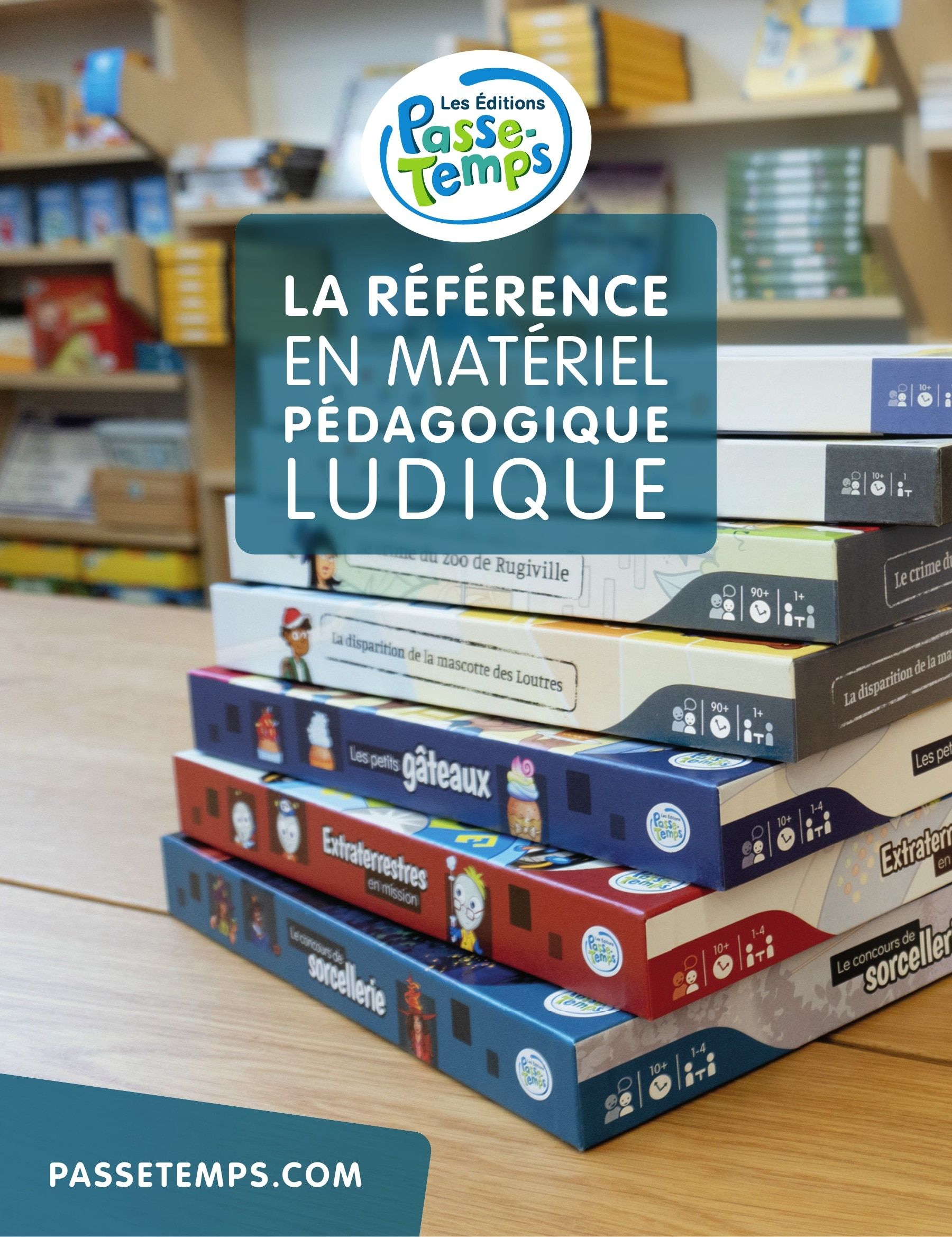 Les Éditions Passe-Temps Educational Products Catalog Flyer April 1, 2026 - June 30, 2027