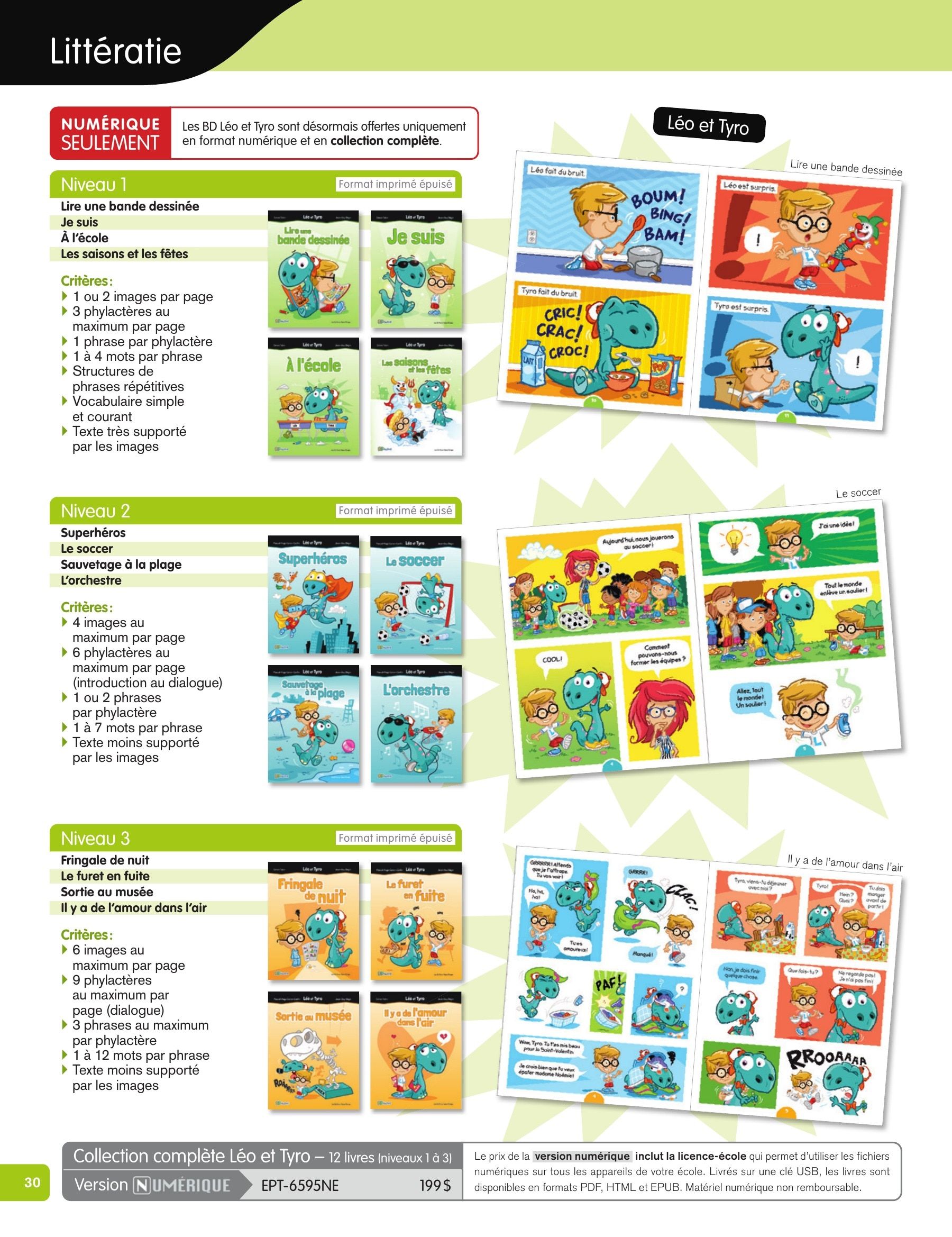 Les Éditions Passe-Temps Educational Products Catalog Flyer April 1, 2026 - June 30, 2027
