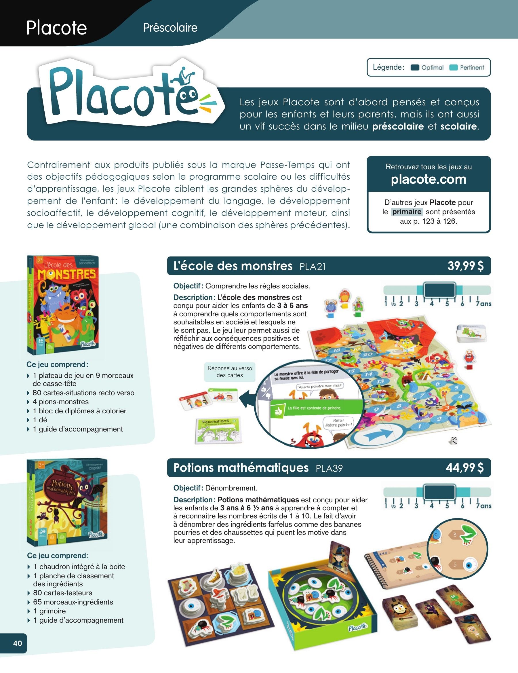 Les Éditions Passe-Temps Educational Products Catalog Flyer April 1, 2026 - June 30, 2027
