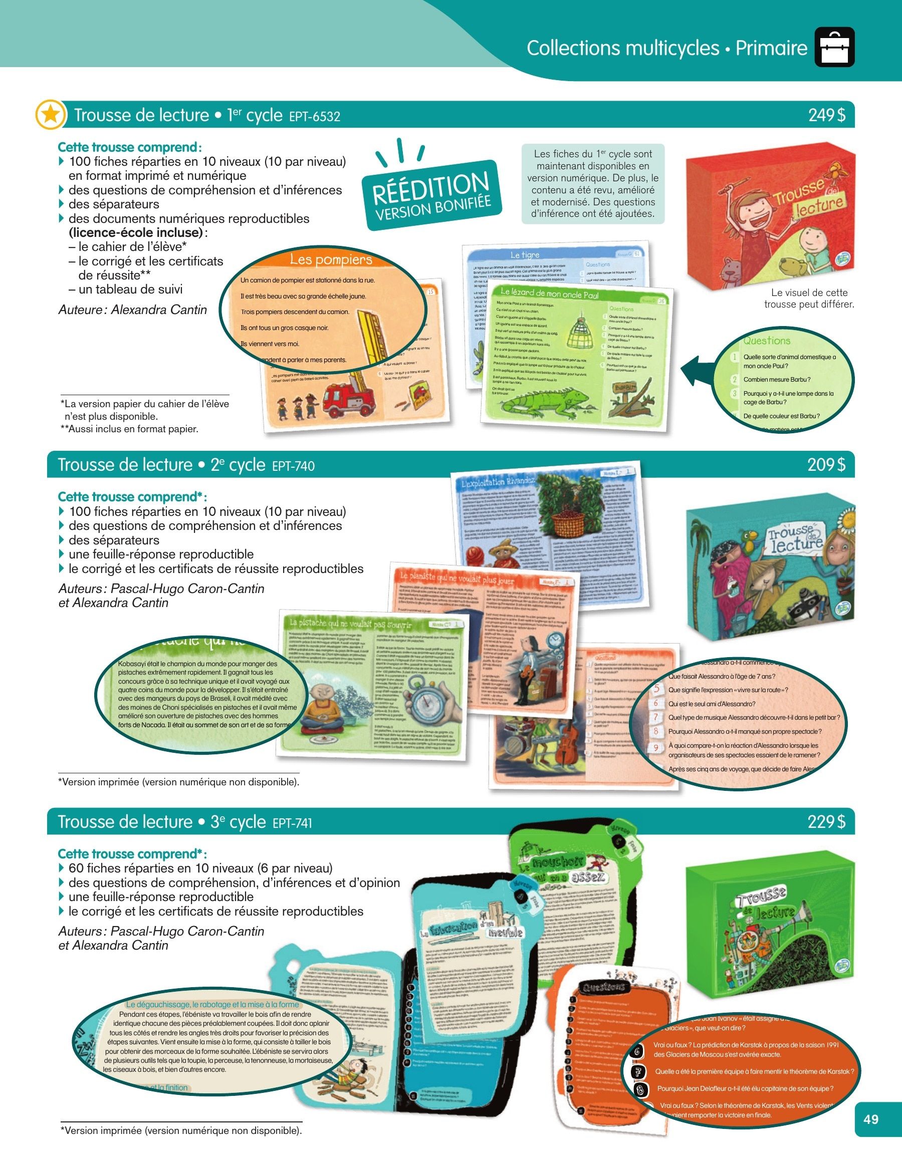 Les Éditions Passe-Temps Educational Products Catalog Flyer April 1, 2026 - June 30, 2027