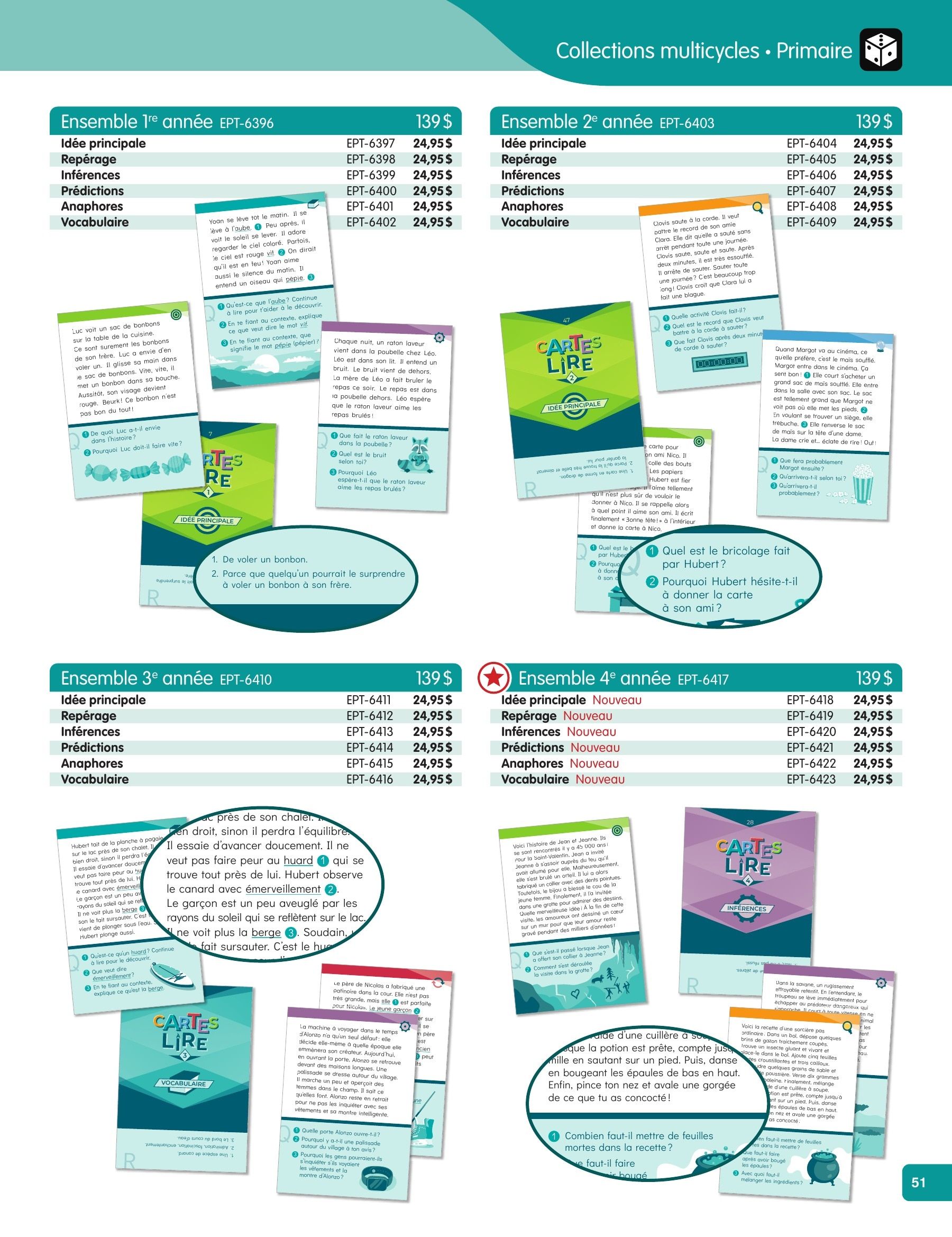 Les Éditions Passe-Temps Educational Products Catalog Flyer April 1, 2026 - June 30, 2027